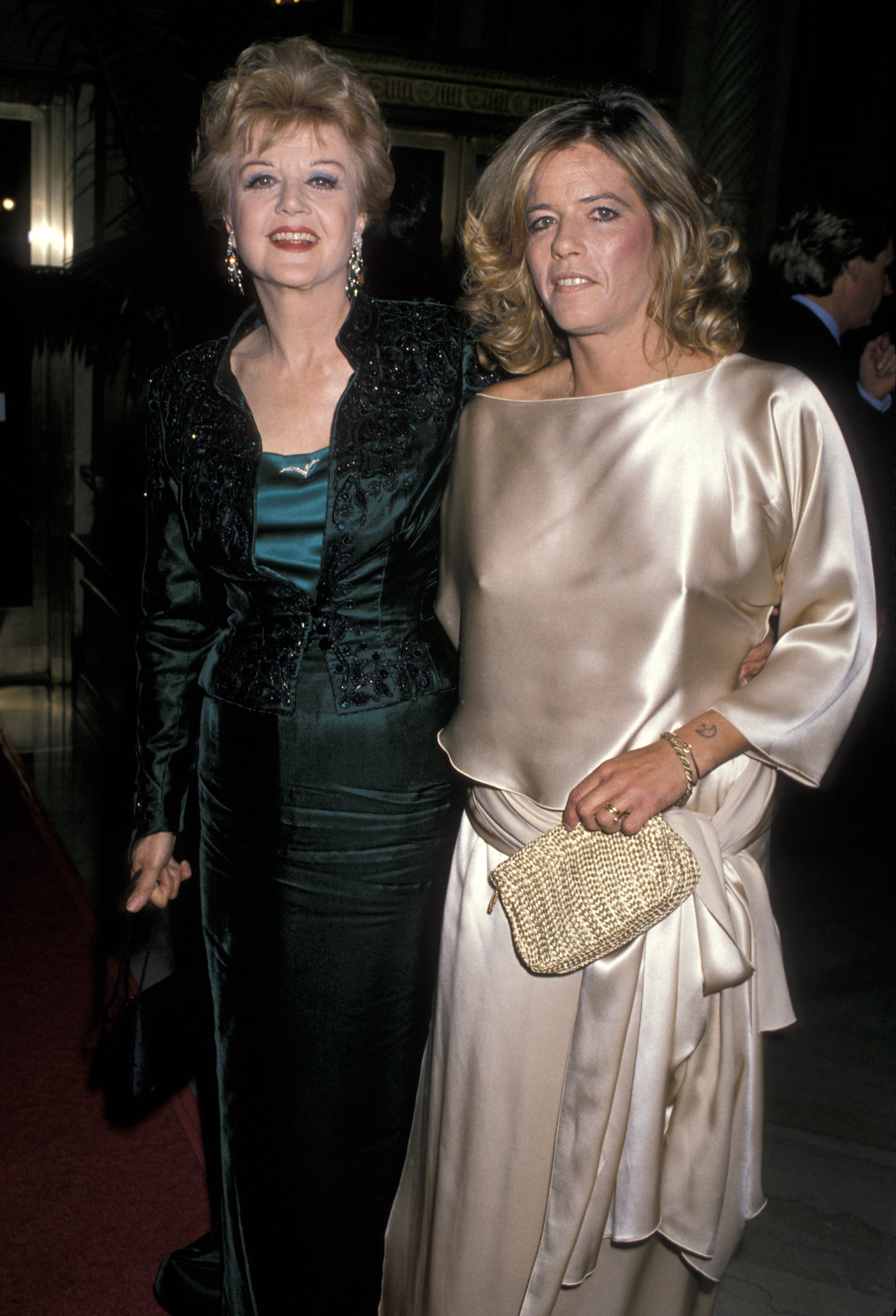 Angela Lansbury and Daughter during "Murder, She Wrote" 100th Episode Celebration at Biltmore Hotel in Los Angeles, California, United States. | Source: Getty Images