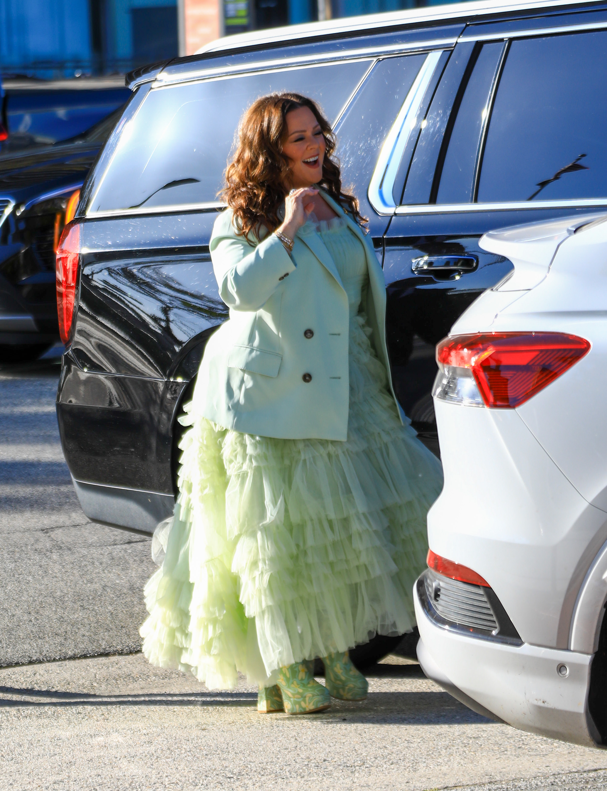 Melissa McCarthy is seen on April 28, 2024 in Los Angeles, California | Source: Getty Images
