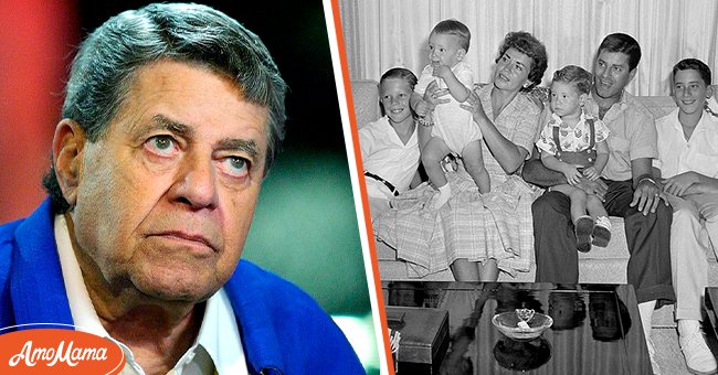 Pictures of actor Jerry Lewis with his family | Photo: Getty Images