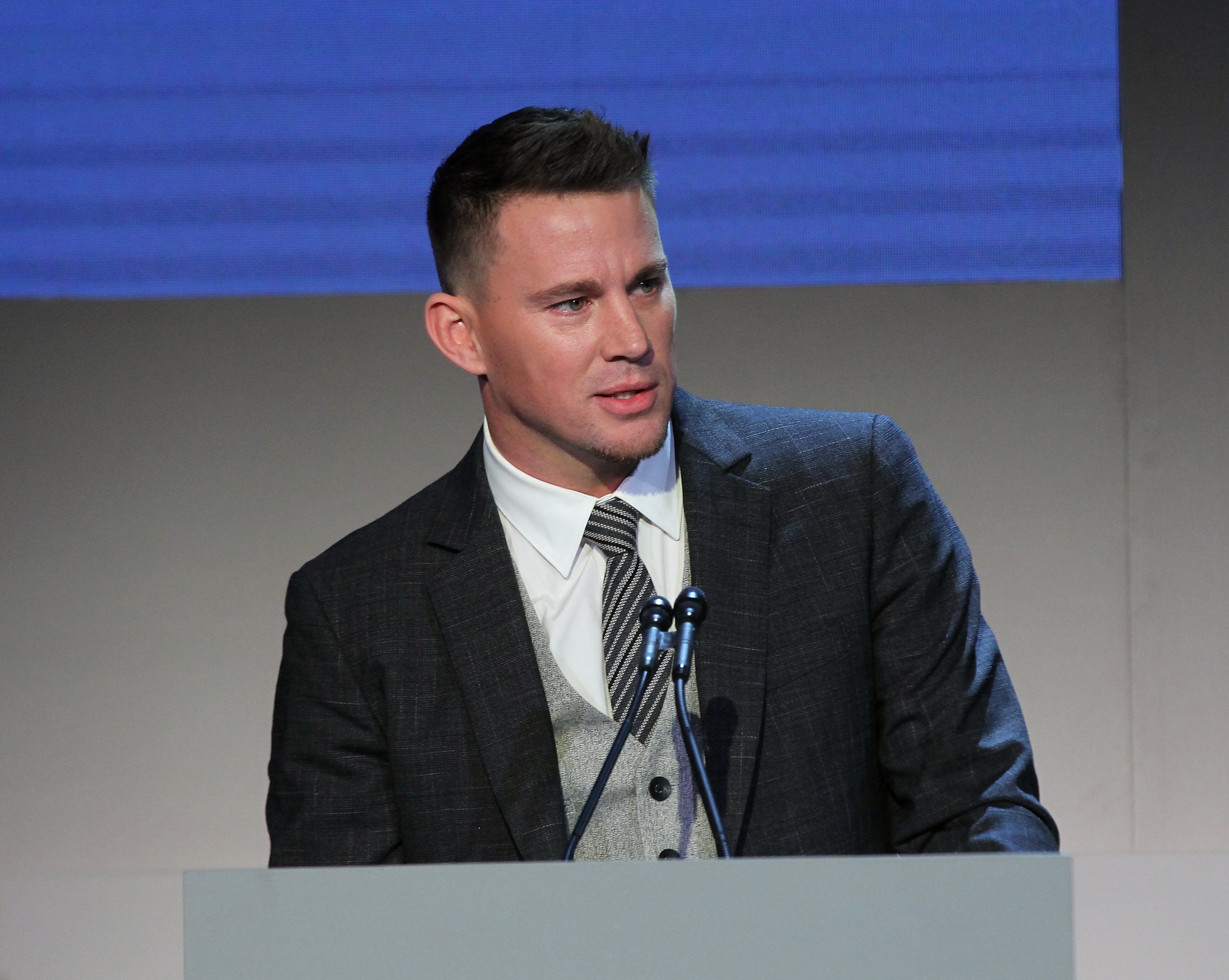 Channing Tatum speaks at the Innovator Awards in New York City on November 7, 2018 | Photo: Getty Images