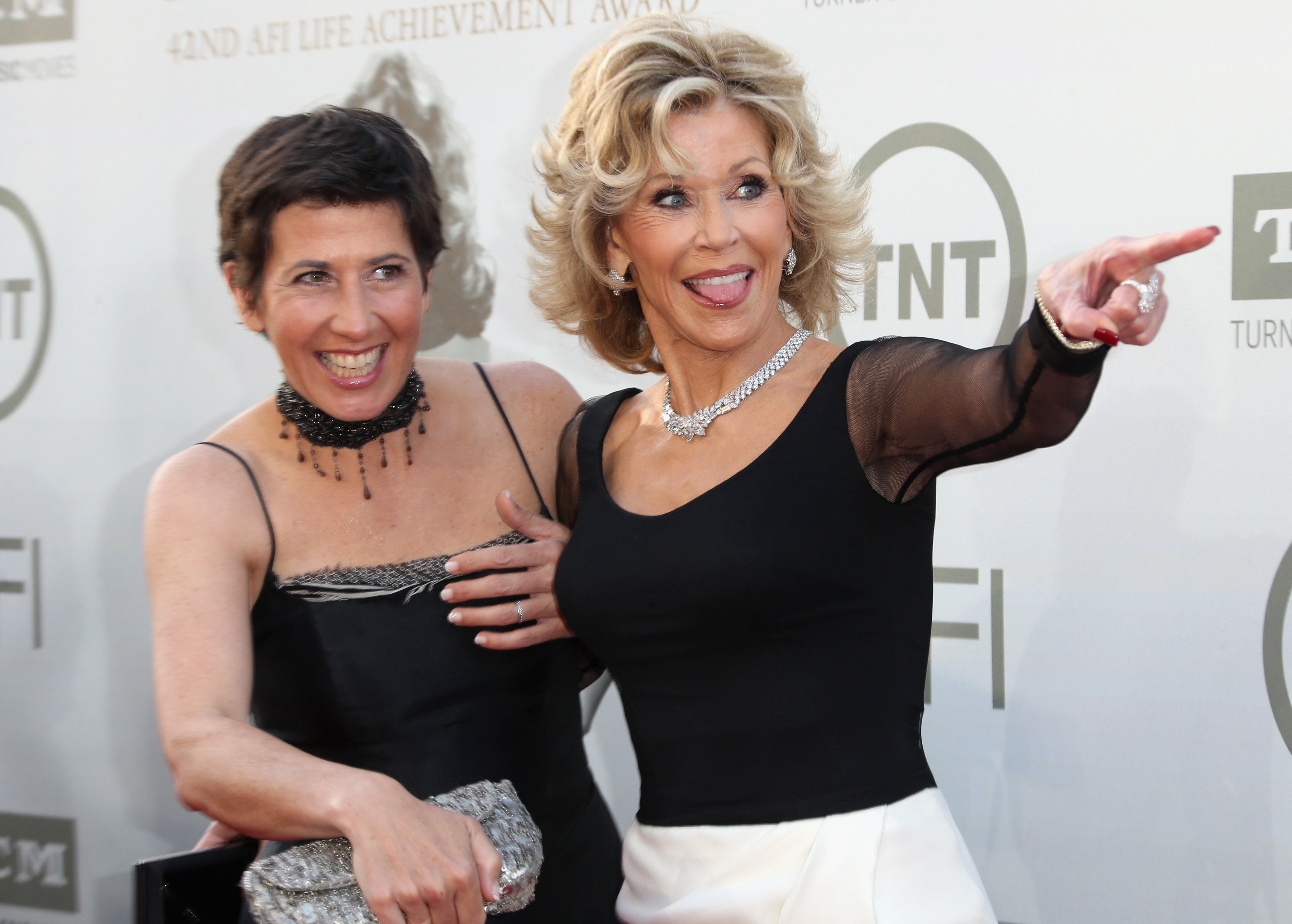 Vanessa Vadim and honoree Jane Fonda attend the 2014 AFI Life Achievement Award: A Tribute to Jane Fonda at the Dolby Theatre on June 5, 2014, in Hollywood, California. | Source: Getty Images