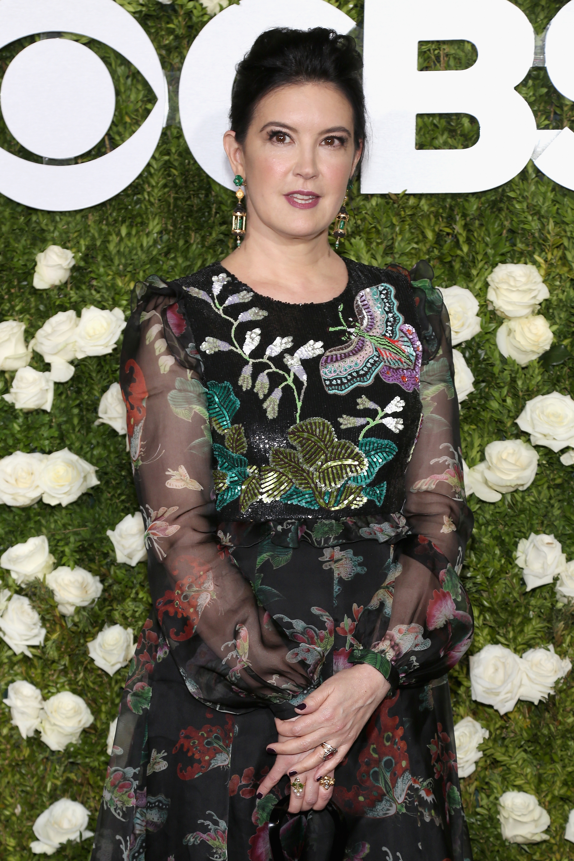 Phoebe Cates posing alone at the Tony Awards | Source: Getty Images