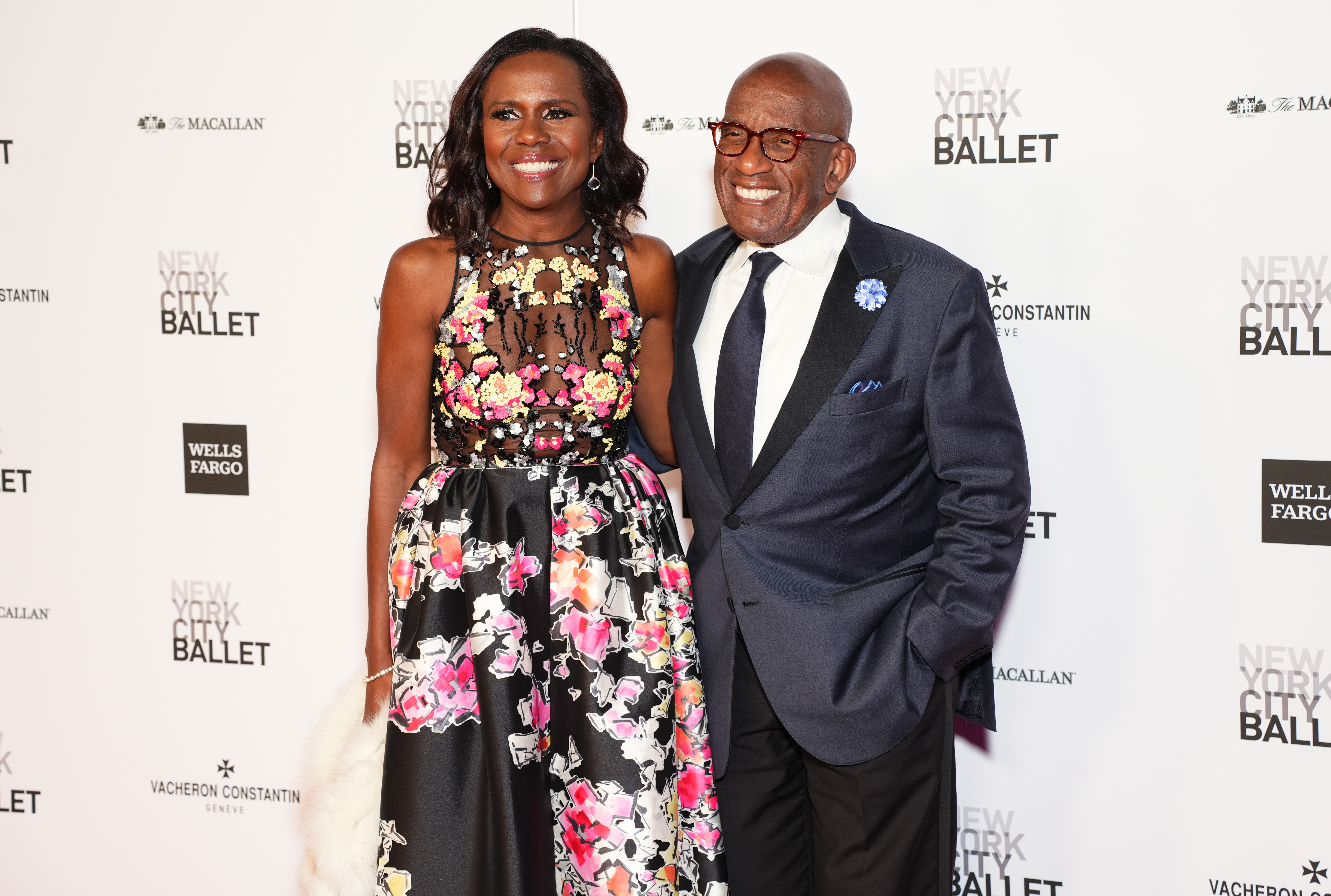 Deborah Roberts and Al Roker at the New York City Ballet's 2023 Fall Gala on October 5, 2023 | Source: Getty Images