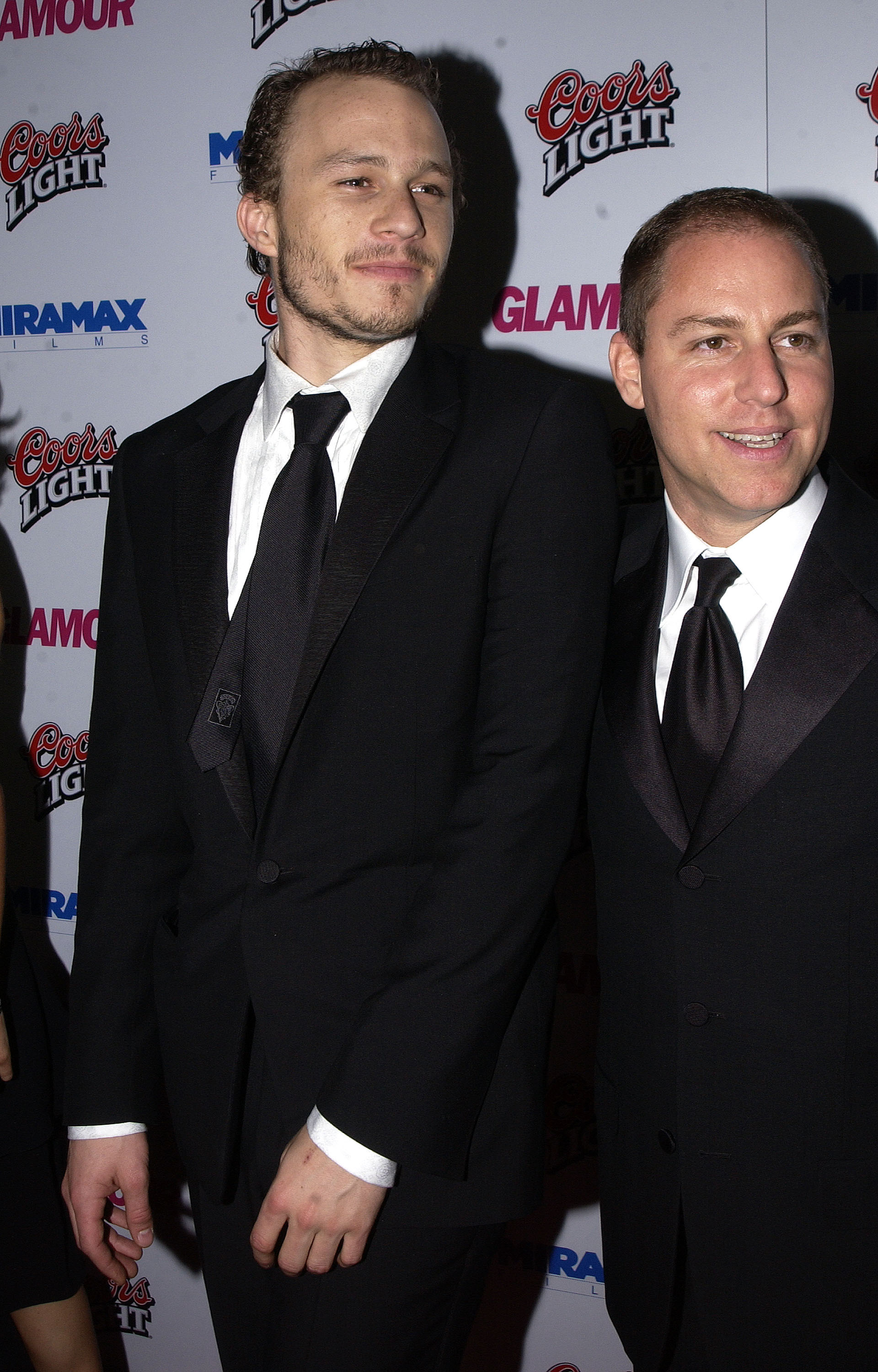 Heath Ledger and Steven Alexander at the Miramax after-party for the 60th Annual Golden Globe Awards in 2003 | Source: Getty Images