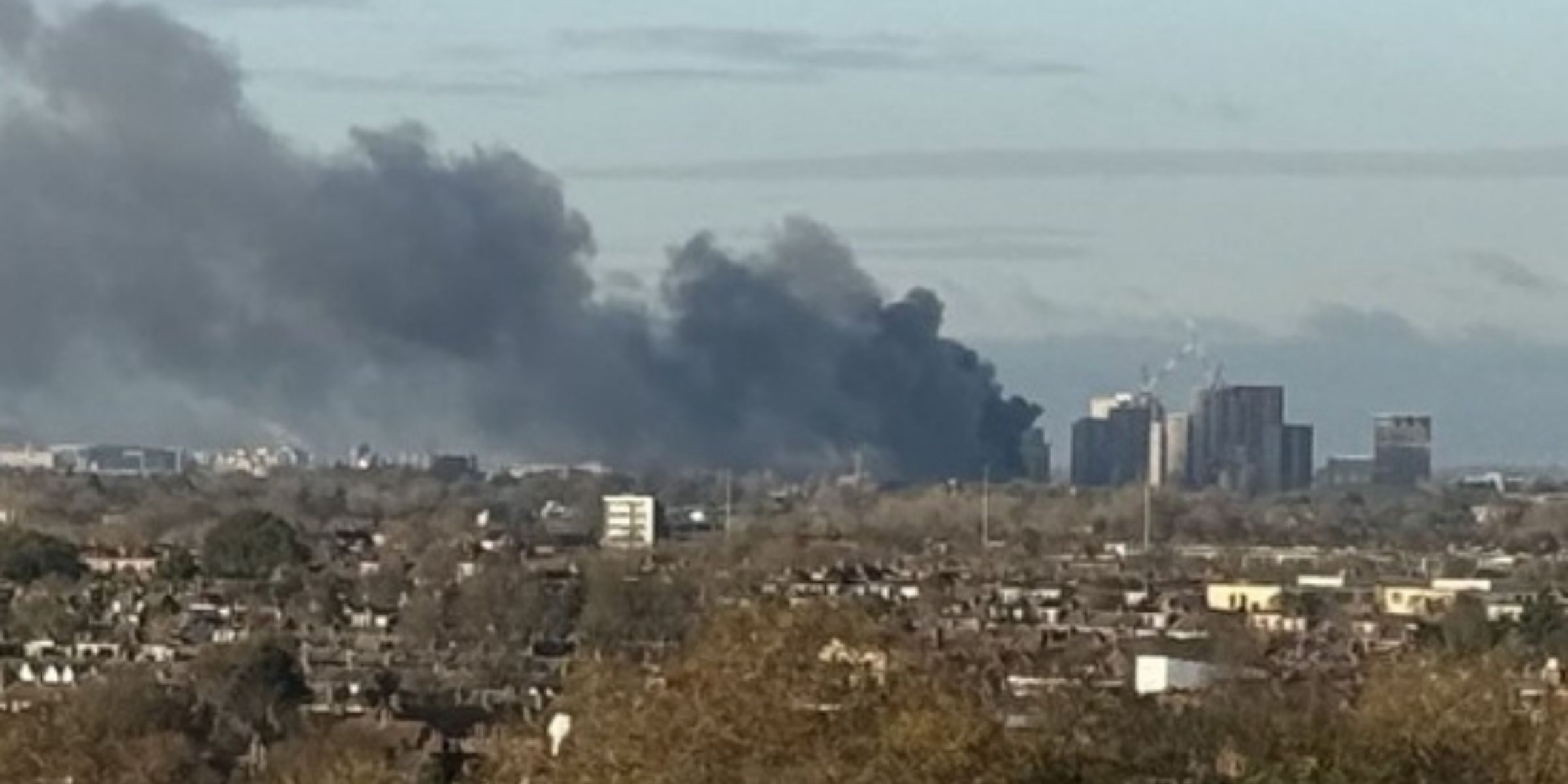 The fire in London | Source: X/ London Fire Brigade