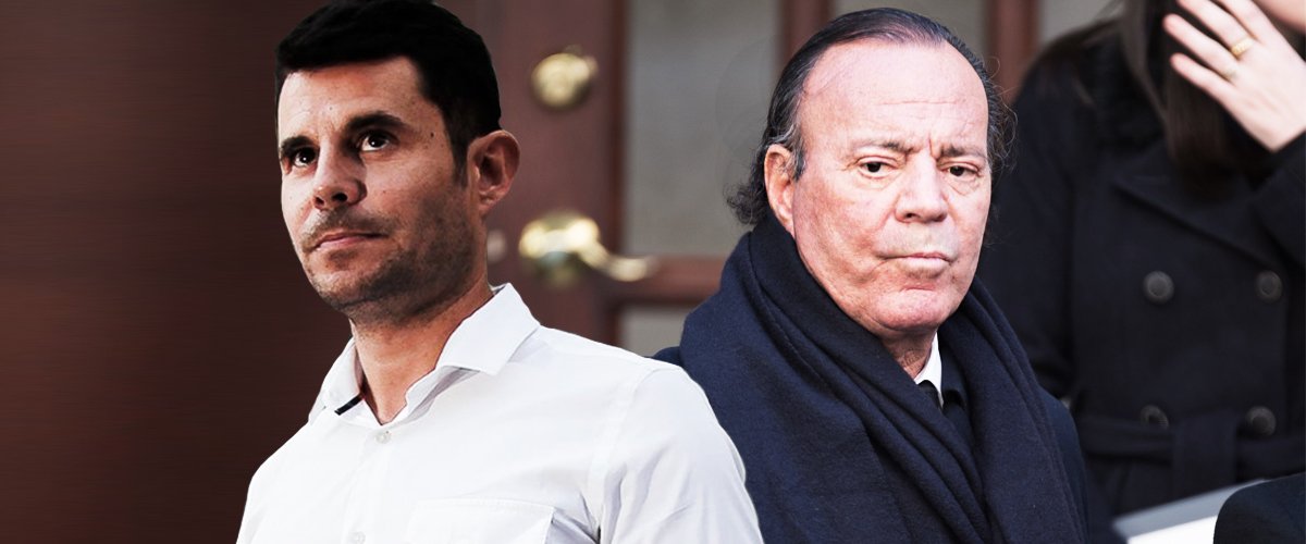 Javier Sánchez y Julio Iglesias | Foto: Getty Images