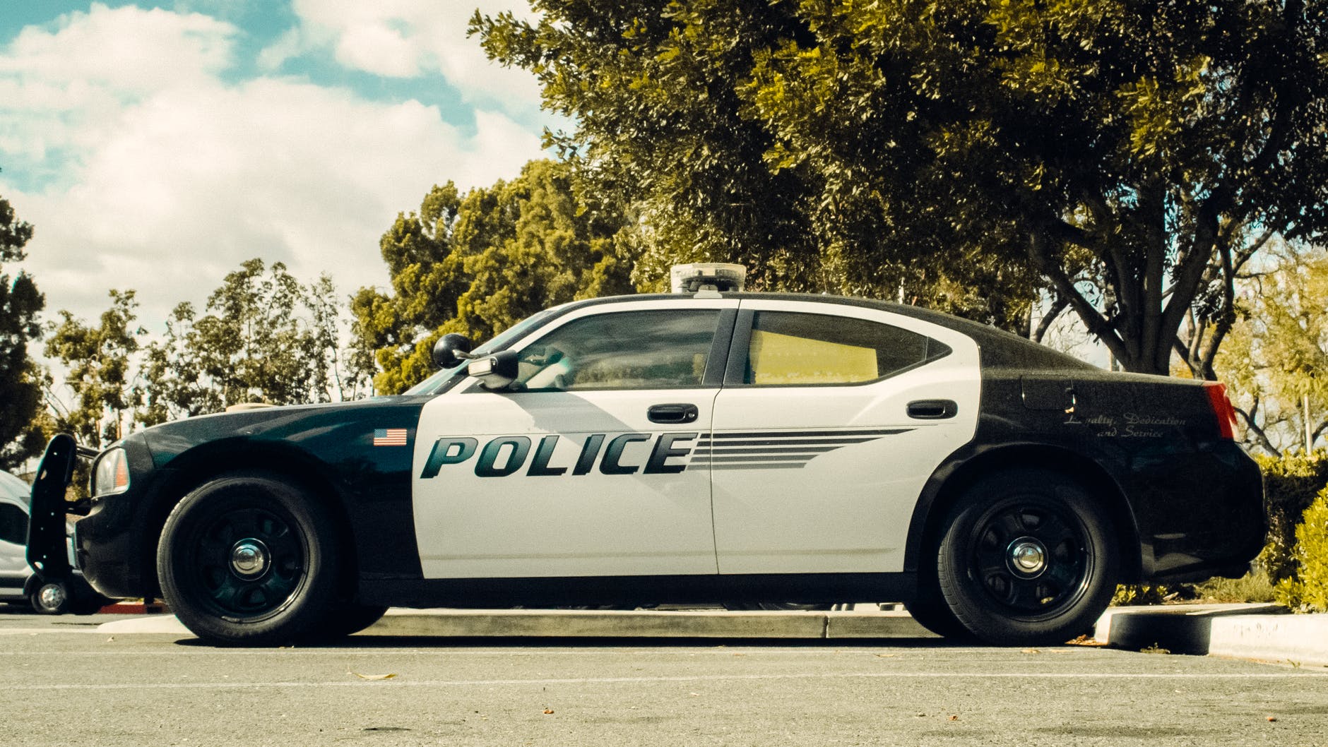 Vehículo patrulla de policía. | Foto: Pexels