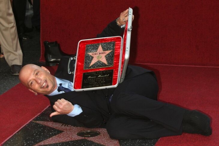Howie Mandel at the Hollywood Walk of Fame Ceremony honoring him. | Shutterstock