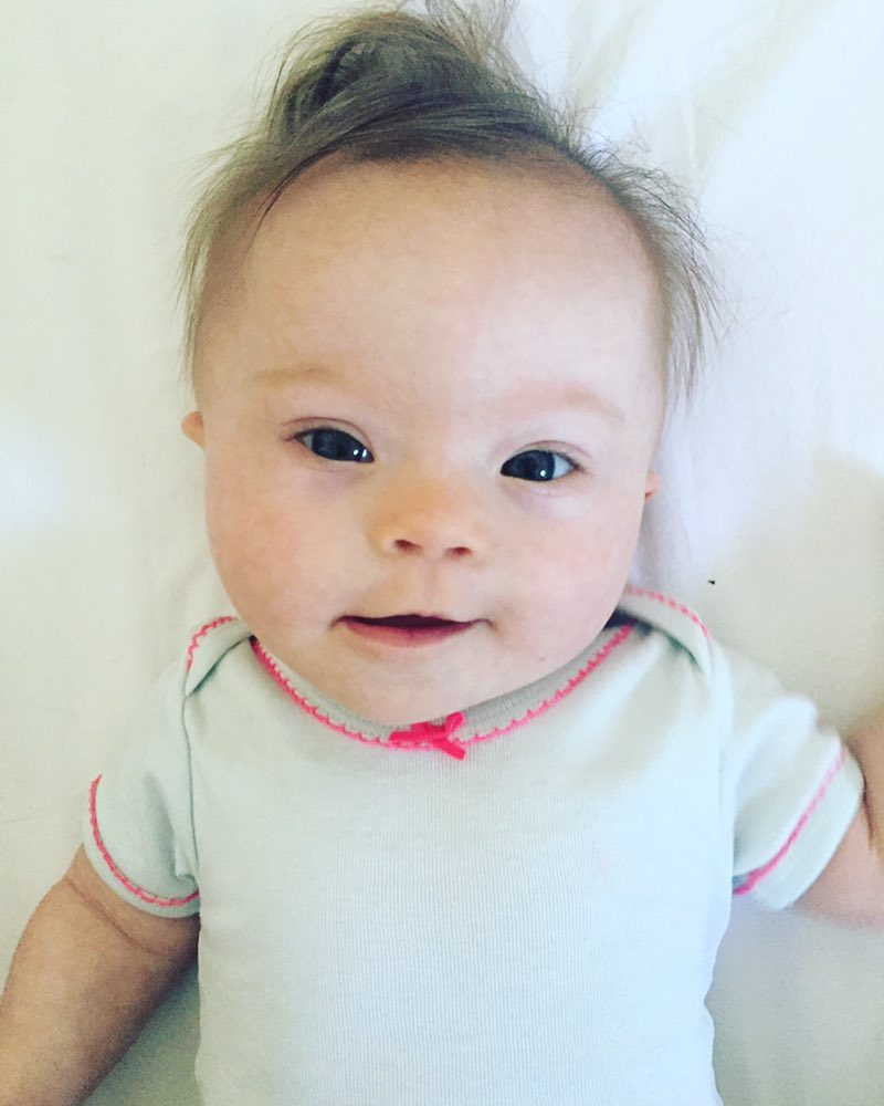 Caterina Scorsone's daughter from a post dated May 7, 2017. | Source: Instagram/caterinascorsone