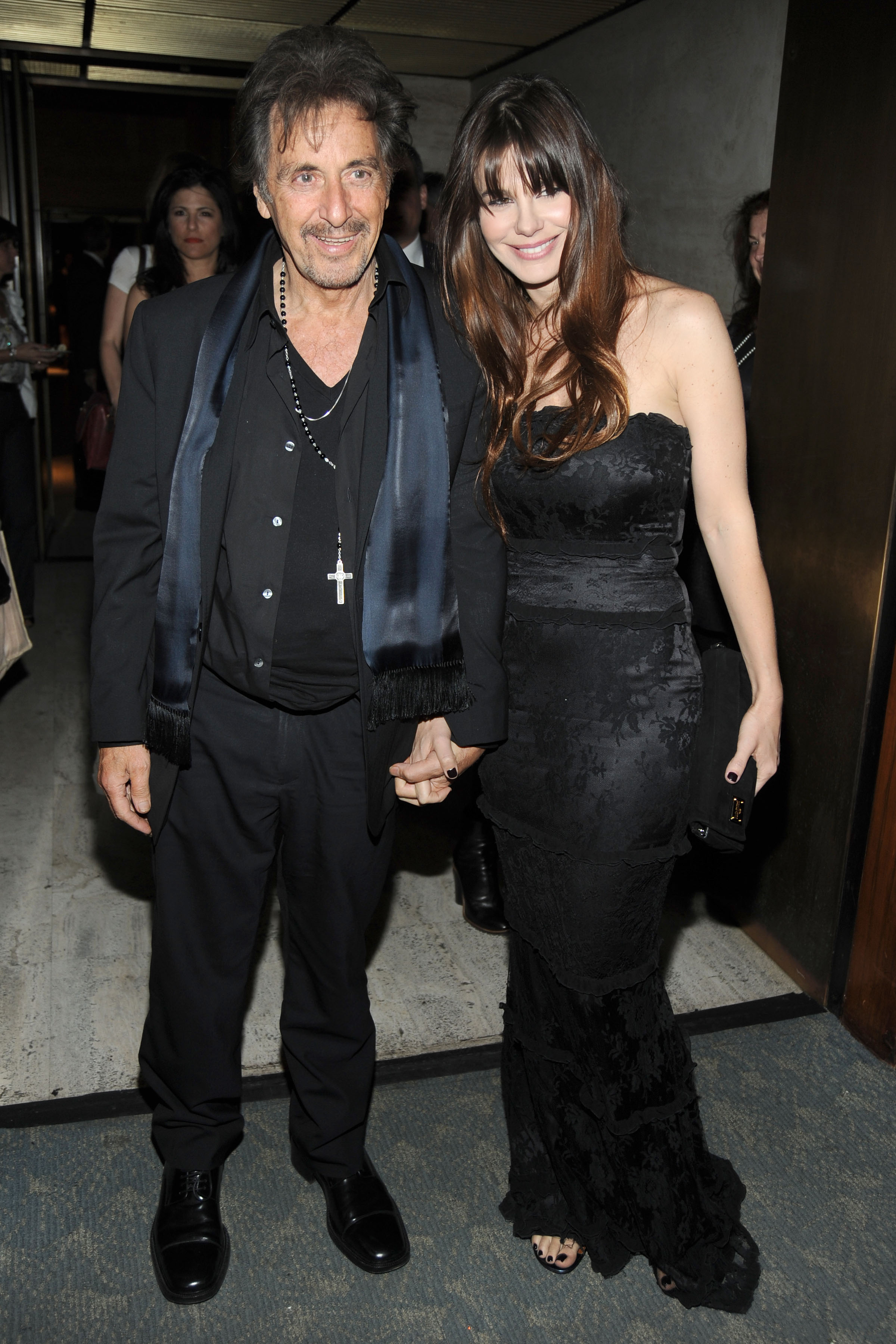 Al Pacino and Lucila Sola in New York in 2010 | Source: Getty Images