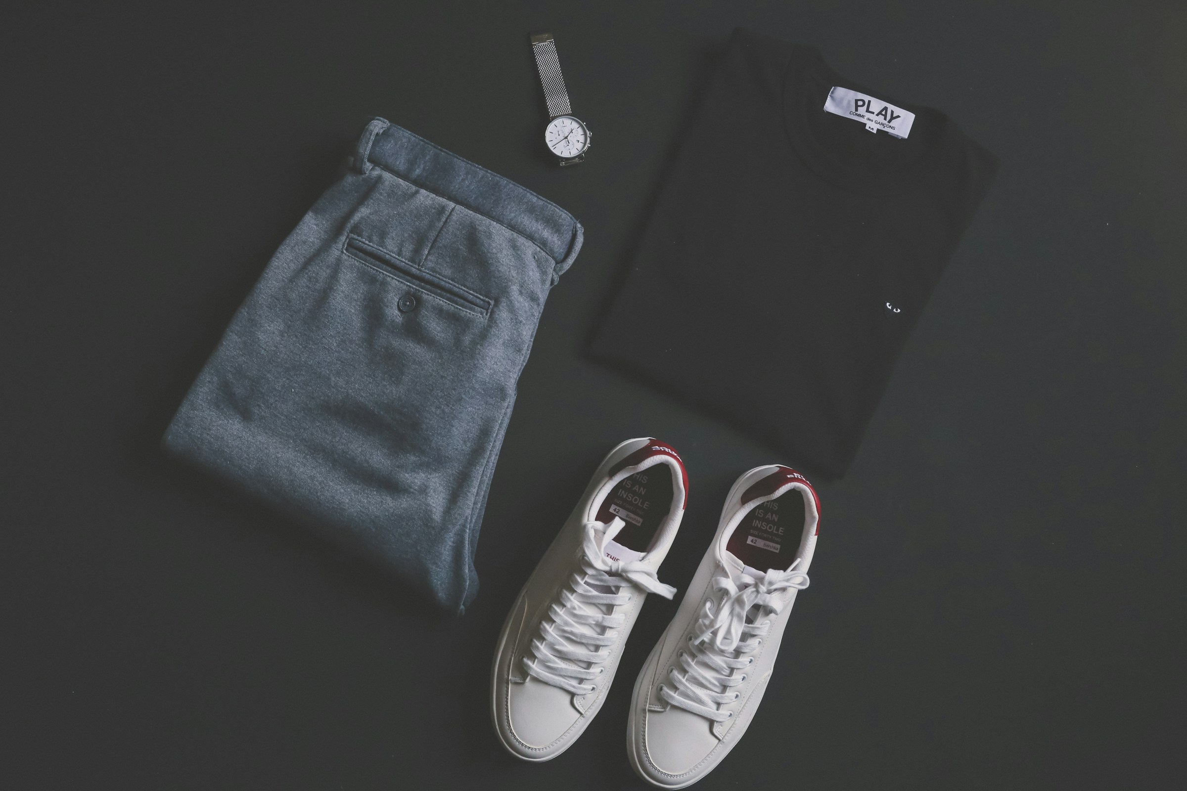 Clothing lying on the floor | Source: Unsplash