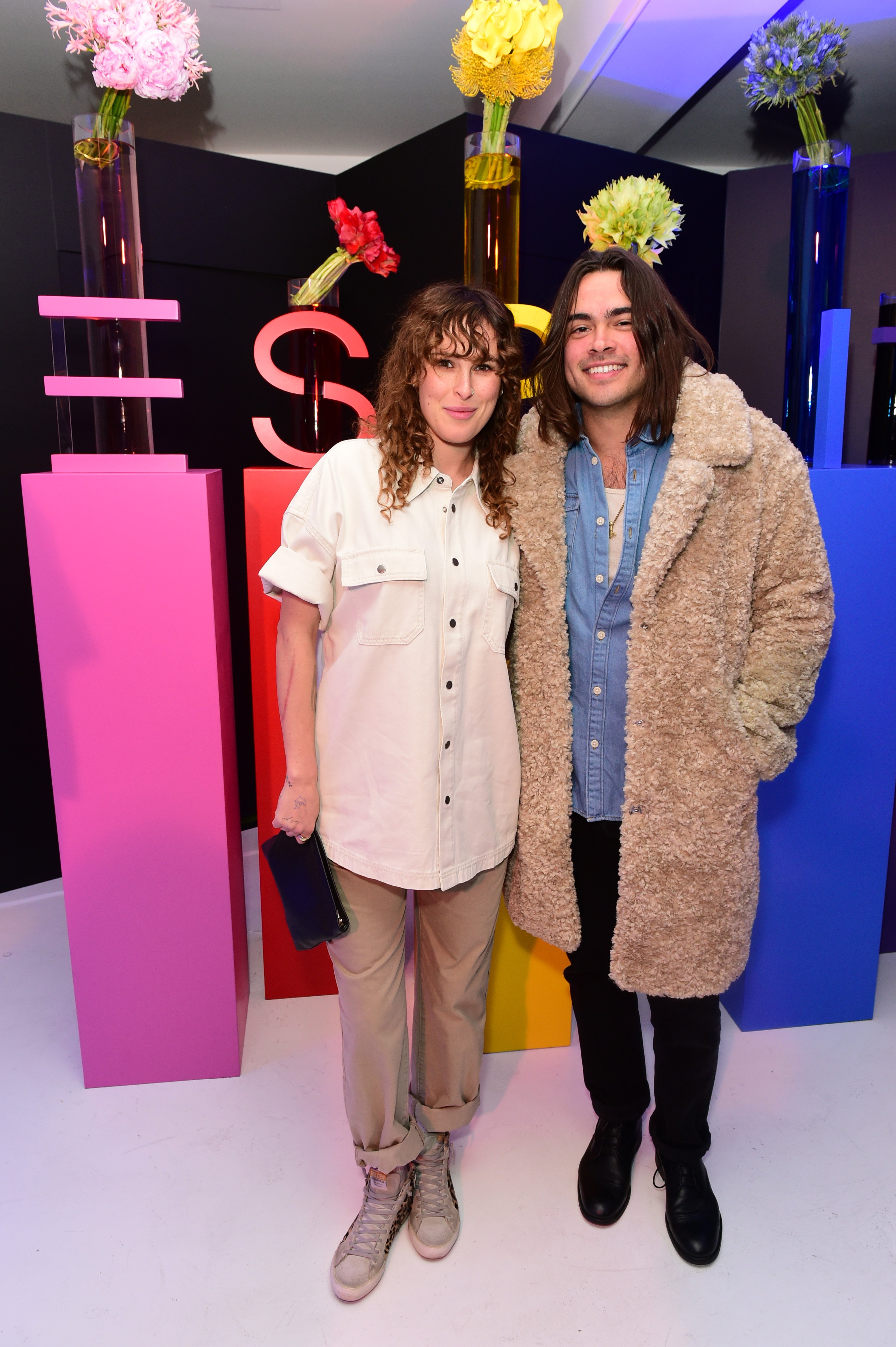 Rumer Willis and Derek Richard Thomas at the Opening of ESPRIT LA Pop-Up in Los Angeles, California on November 16, 2022 | Source: Getty Images