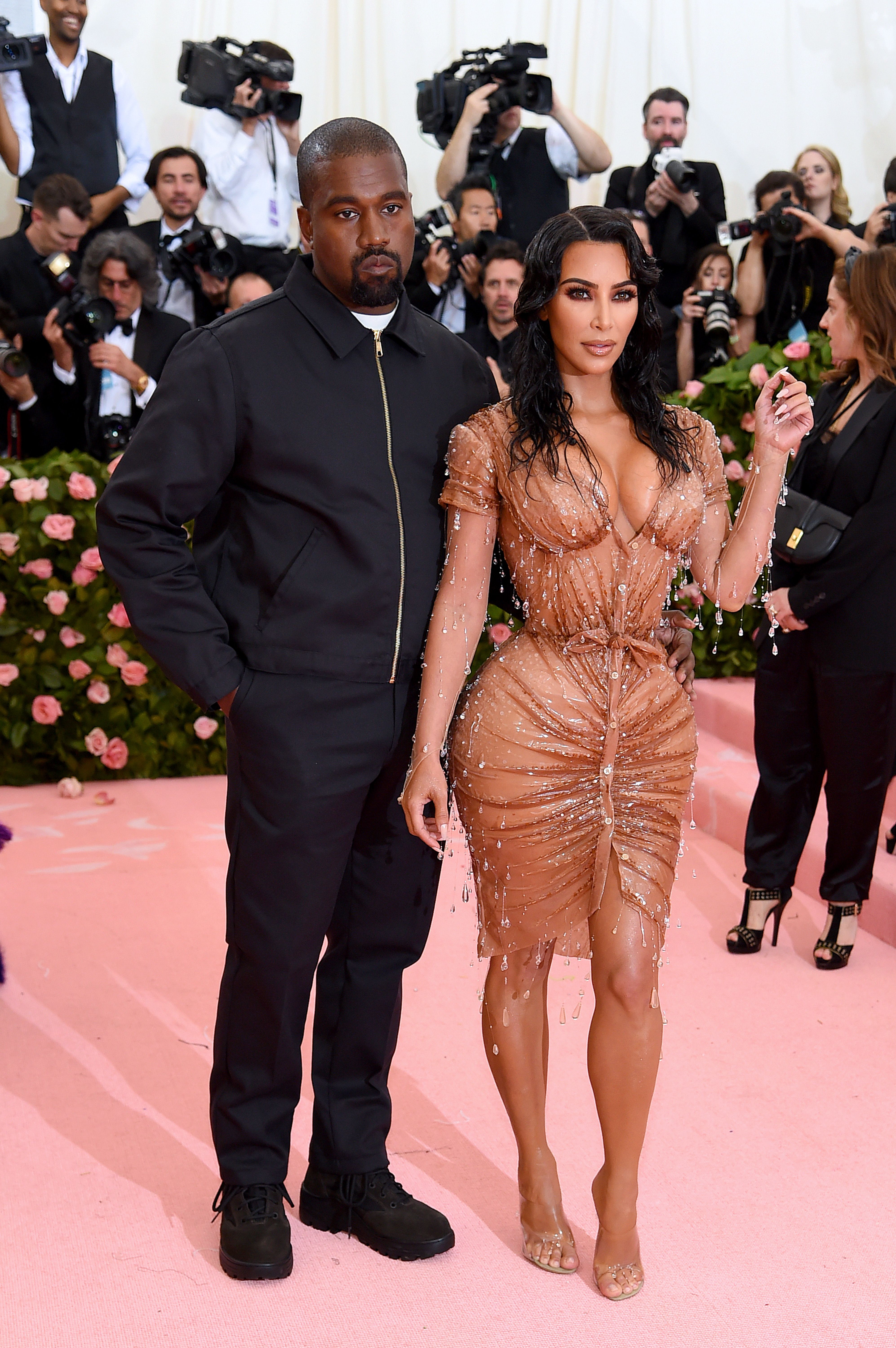 Kanye West and Kim Kardashian West during the 2019 Met Gala Celebrating Camp: Notes on Fashion at Metropolitan Museum of Art on May 06, 2019 in New York City. | Source: Getty Images