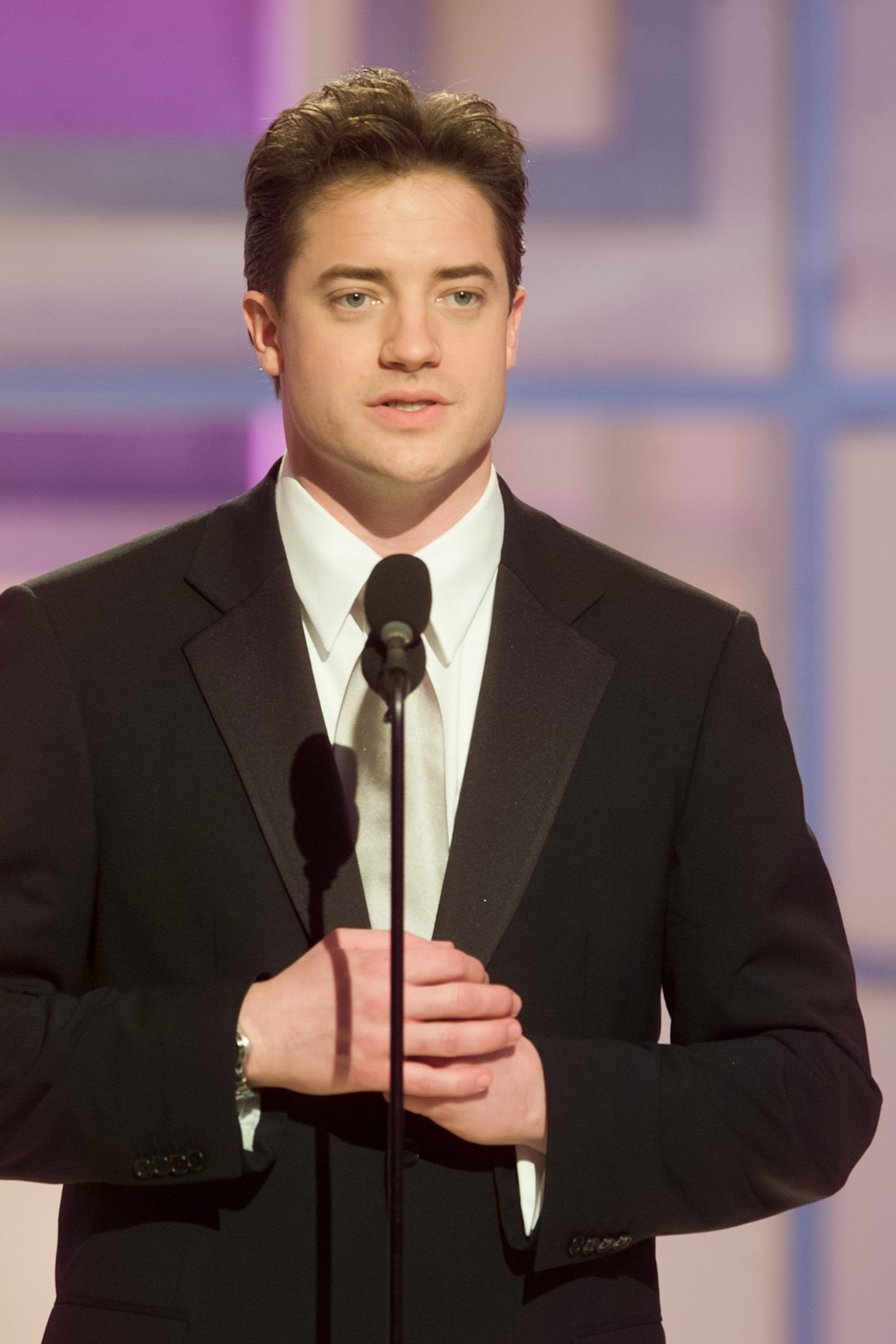 Brendan Fraser at the 60th Annual Golden Globe Awards on January 19, 2003. | Source: Getty Images