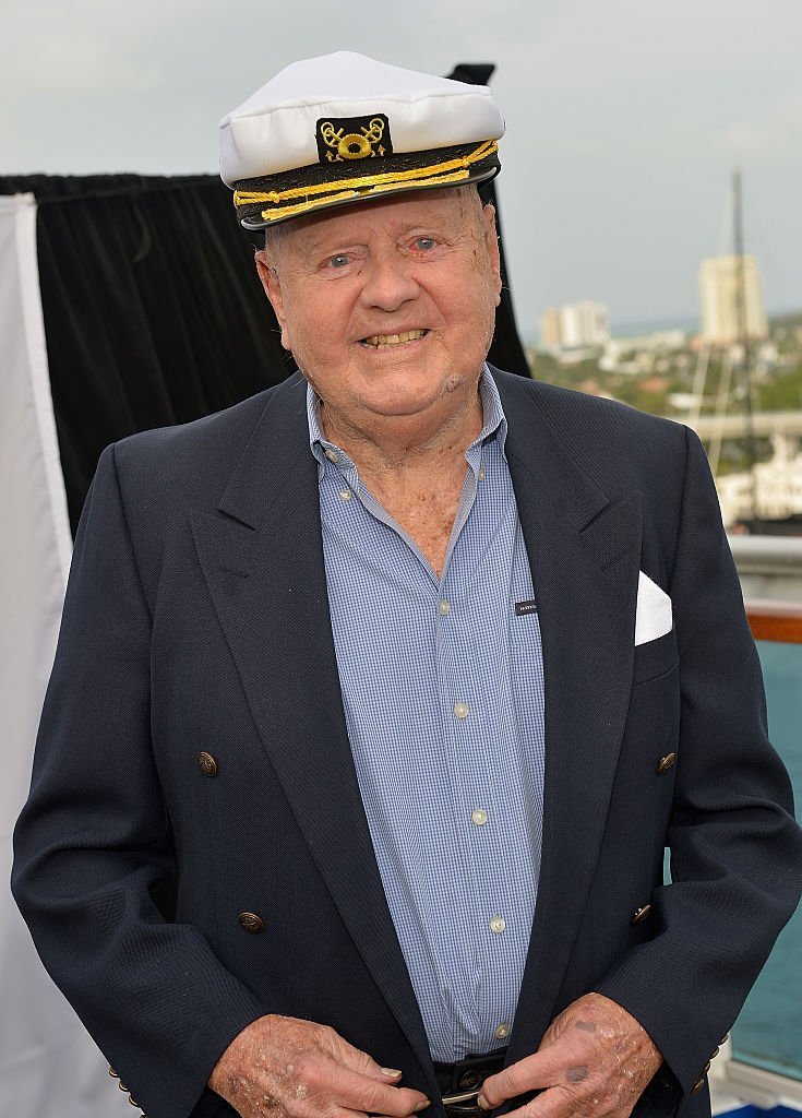 Dick Van Patten attends Love Boat Cast Christening Of Regal Princess Cruise Ship | Getty Images 