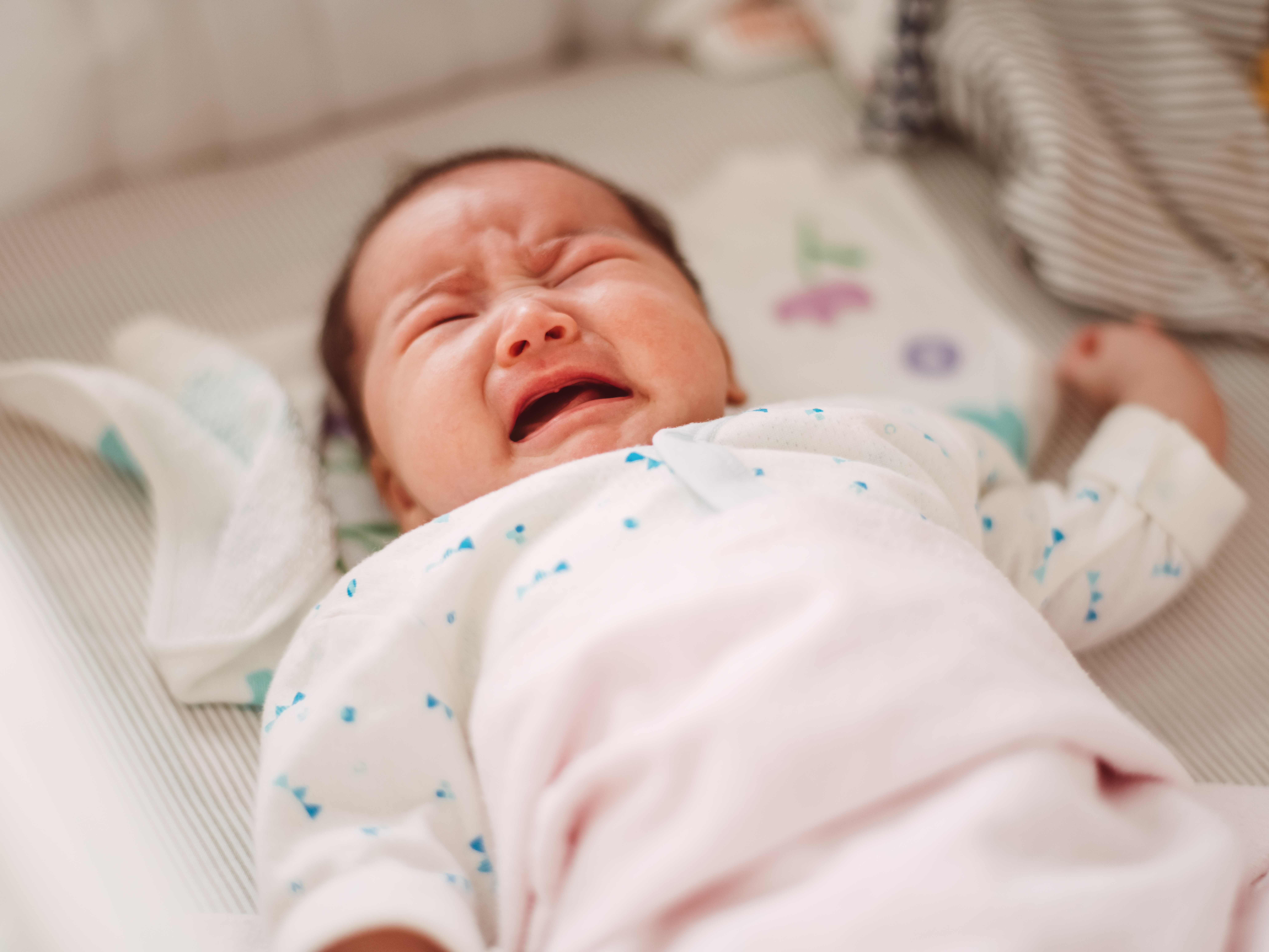 A baby crying | Source: Getty Images
