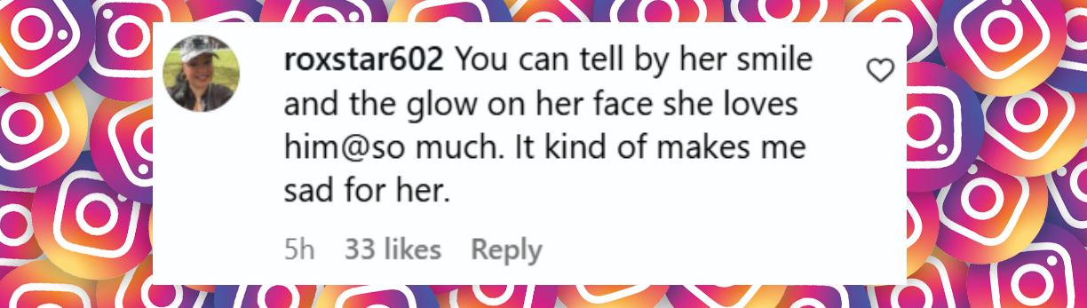 A fan comments on the appearance of Jennifer Lopez and Ben Affleck together at the "Kiss of the Spider Woman" screening on October 6, 2025 | Source: Instagram/entertainmenttonight