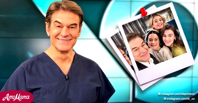 Dr Oz Poses in Photo with Daughter Daphne and Her Sisters on Zoe's Birthday