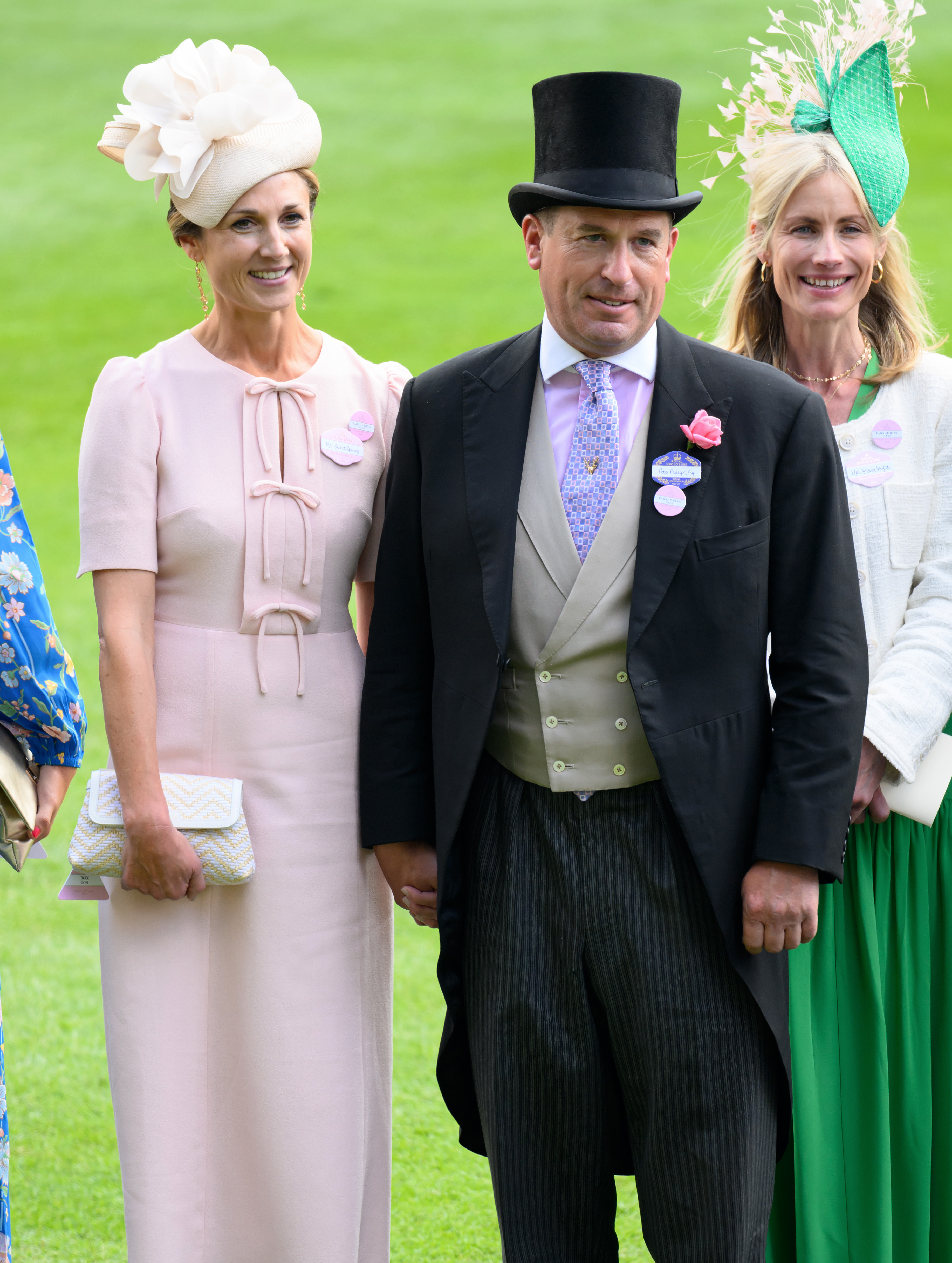 Harriet Sperling and Peter Phillips at day four of Royal Ascot 2024 at Ascot Racecourse on June 21, 2024 in Ascot, England | Source: Getty Images