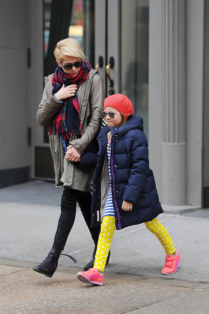 Matilda Ledger und Michelle Williams, 2013 | Quelle: Getty Images