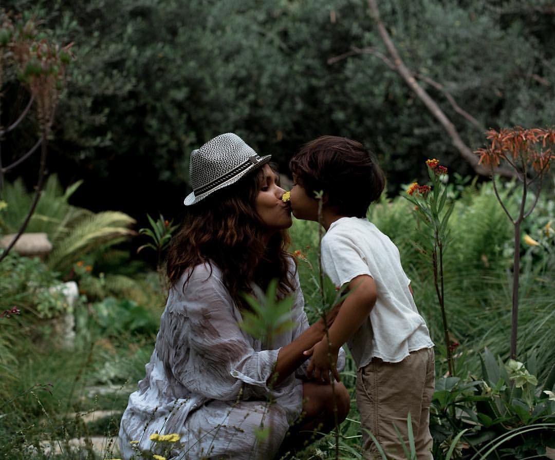 Halle Berry and Maceo-Robert Martinez from a post dated July 6, 2017. | Source: Instagram/halleberry