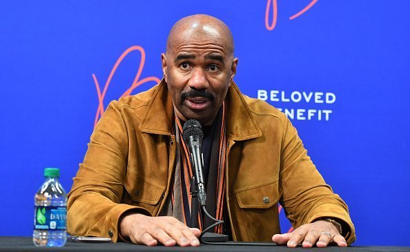 Steve Harvey at 2019 Beloved Benefit at Mercedes-Benz Stadium on March 21, 2019 | Photo: Getty Images