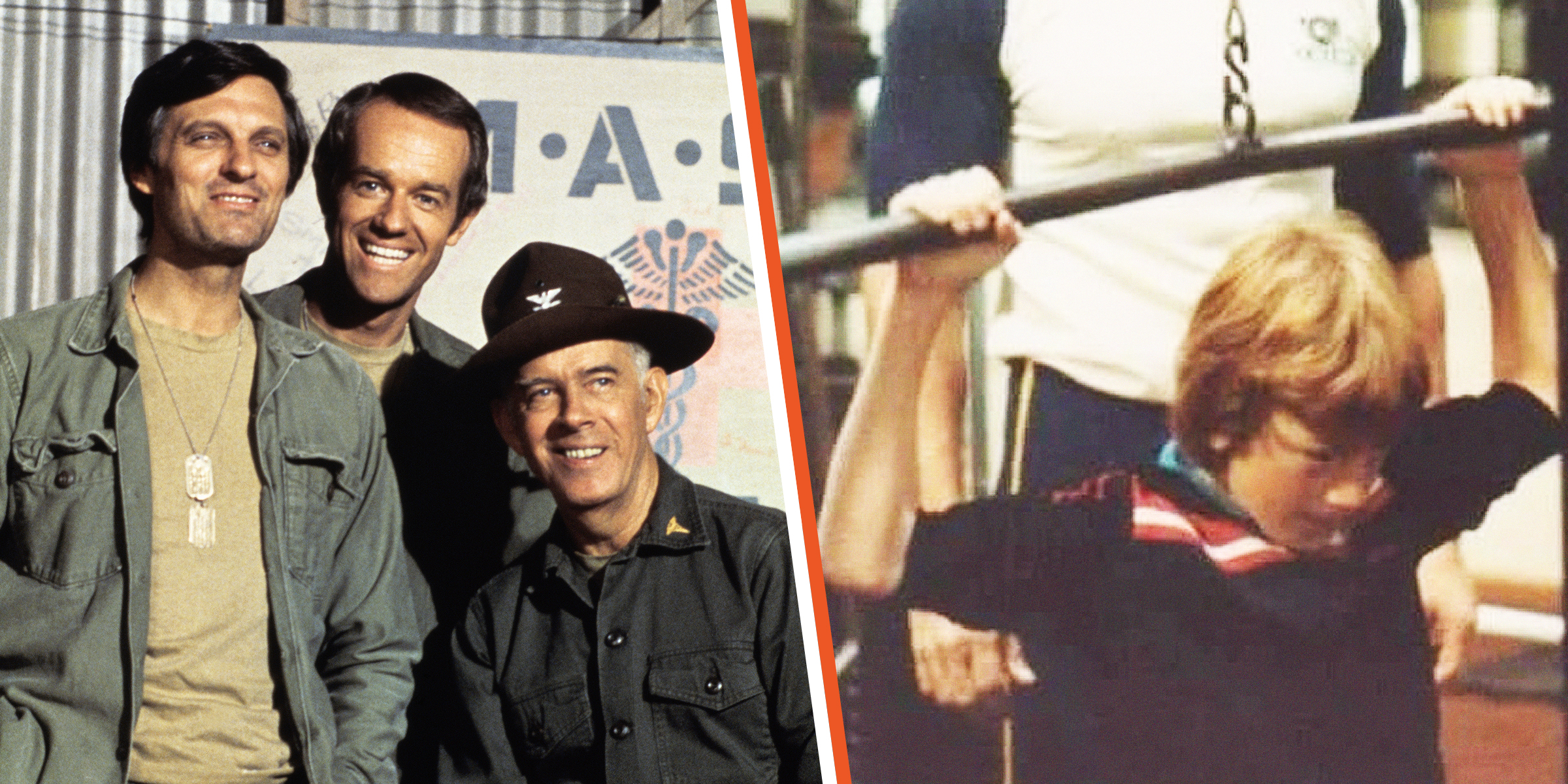 Mike Farrell with co-stars from "M*A*S*H." | Michael Farrell | Sources: Getty Images | Instagram/michael.farrell.359