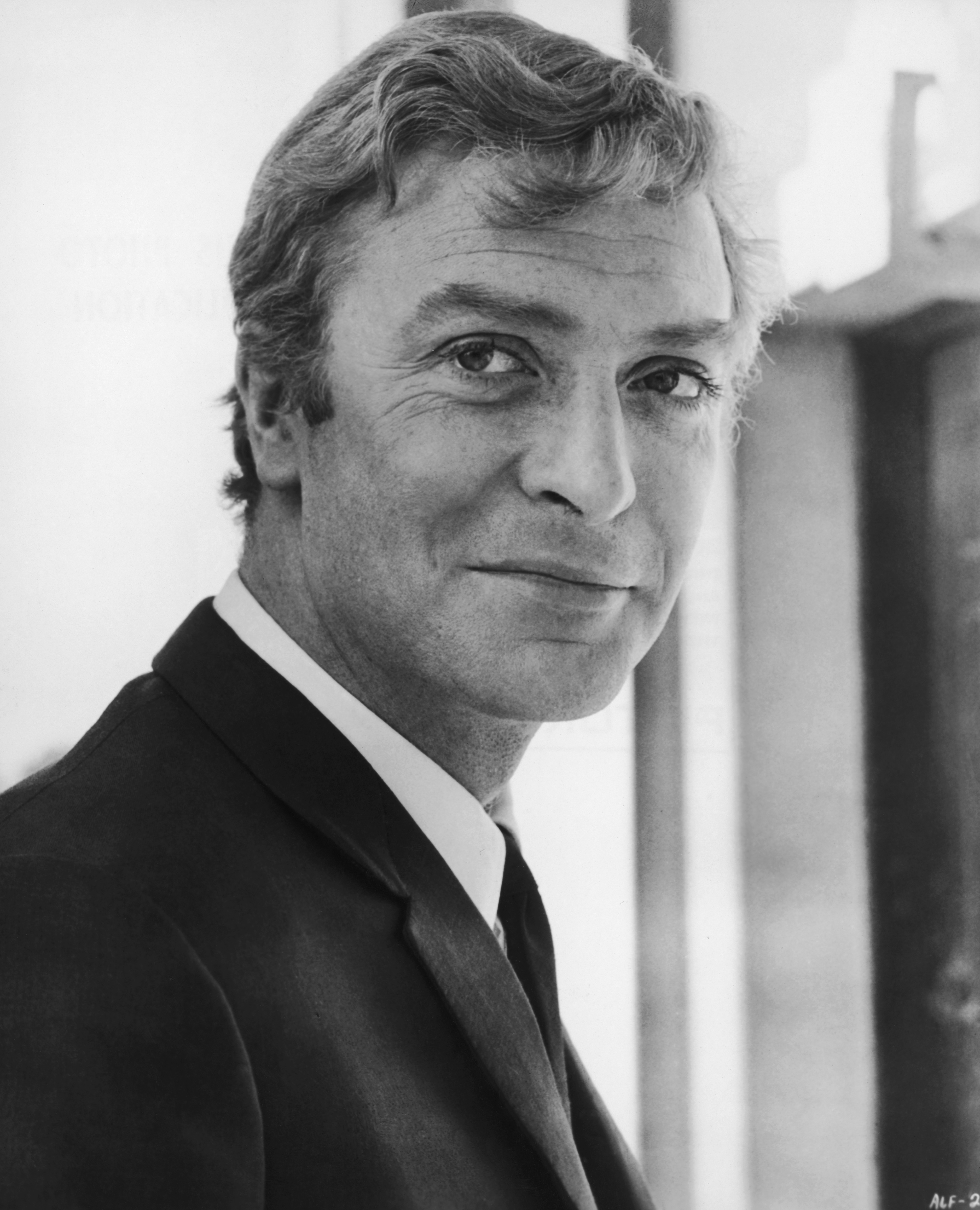 English actor Michael Caine starring in the film 'Alfie', circa 1966. | Source: Getty Images