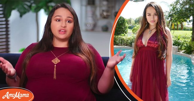 Jazz Jennings during the trailer of season 7 of "I Am Jazz" in 2021 [Left] Jazz Jennings in an Instagram photo [Right] | Photo: YouTube/Entertainment Tonight & Instagram/jazzjennings_