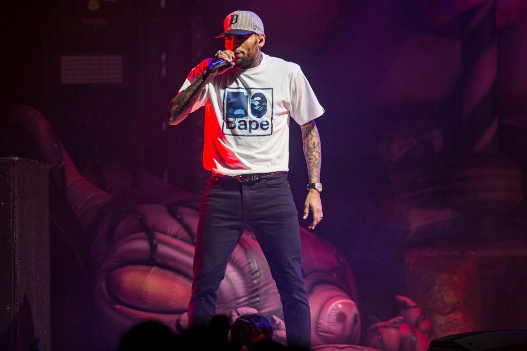Recording artist Chris Brown performs on stage at Viejas Arena | Photo: Getty Images