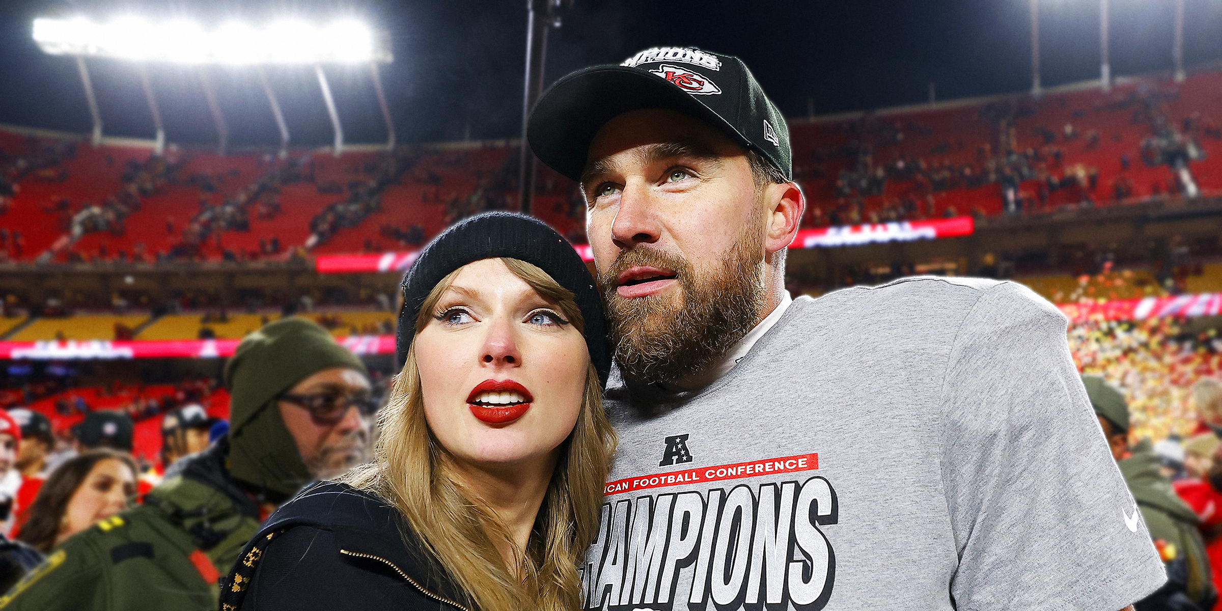 Taylor Swift and Travis Kelce | Source: Getty Images