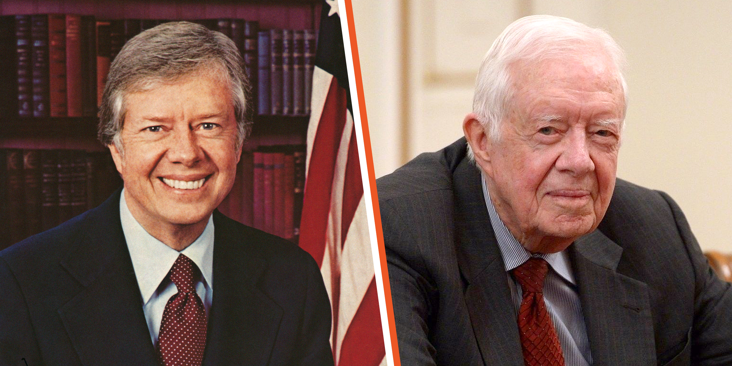 Jimmy Carter, 1980 | Jimmy Carter, 2015 | Source: Getty Images