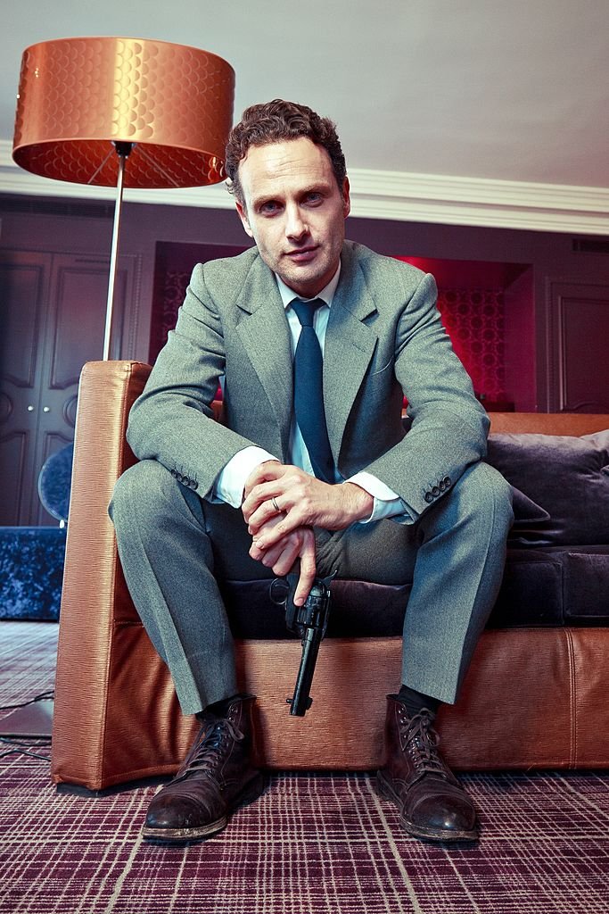 Andrew Lincoln pose lors d'une séance de portraits. | Photo : Getty Images