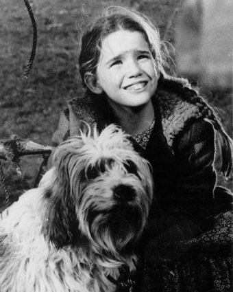 Publicity photo of child actress Melissa Gilbert promoting her role on the television series "Little House on the Prairie." | Source: Wikimedia Commons