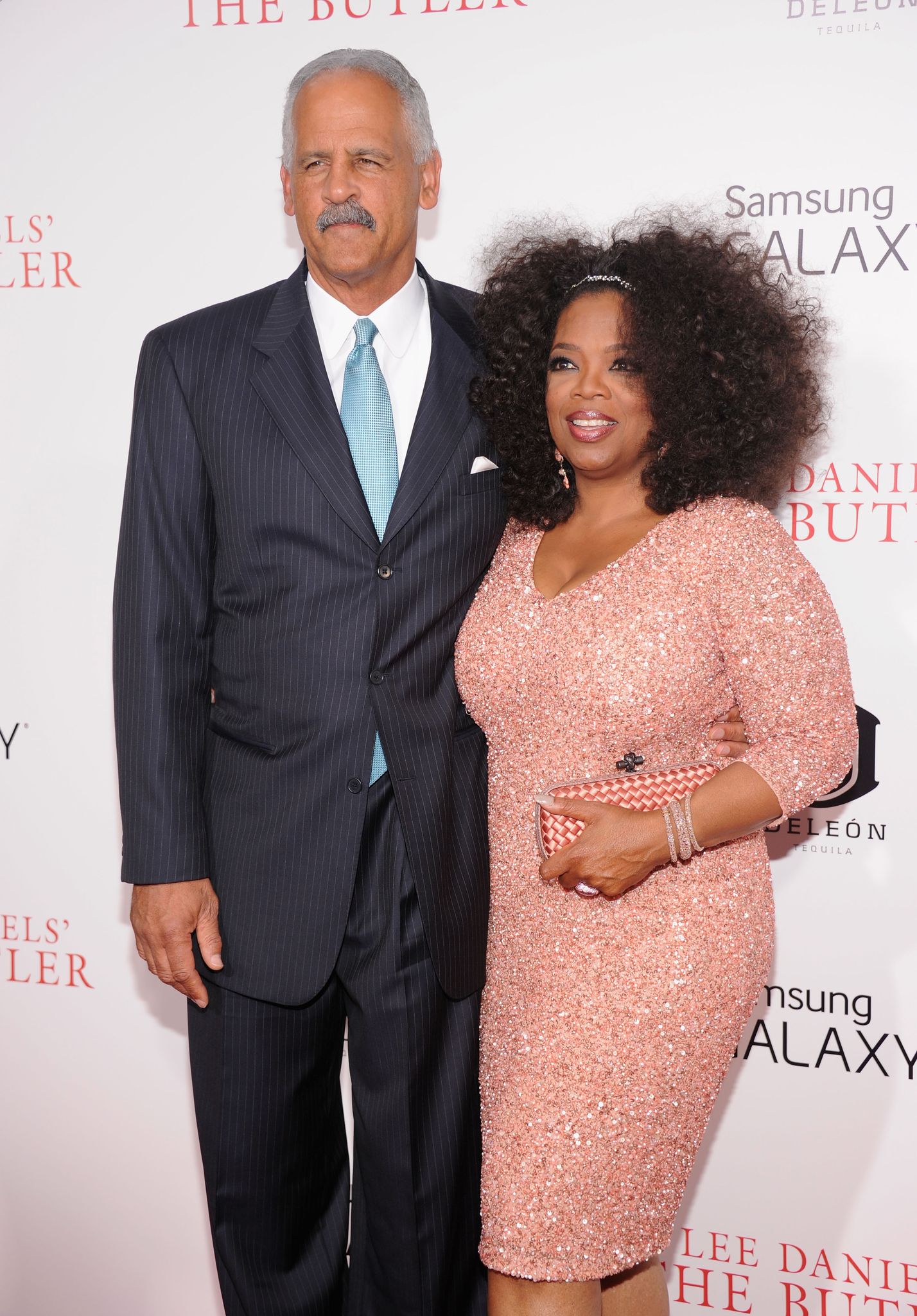 Stedman Graham and Oprah Winfrey arrive on the red carpet for the premiere of  "The Butler" on August 5, 2013, New York | Source: Getty Images (Photo by Gilbert Carrasquillo/FilmMagic)