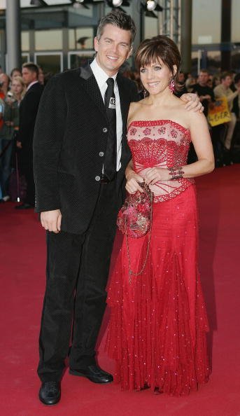 Markus Lanz und Birgit Schrowange, Deutscher Fernsehpreis, 2005 | Quelle: Getty Images