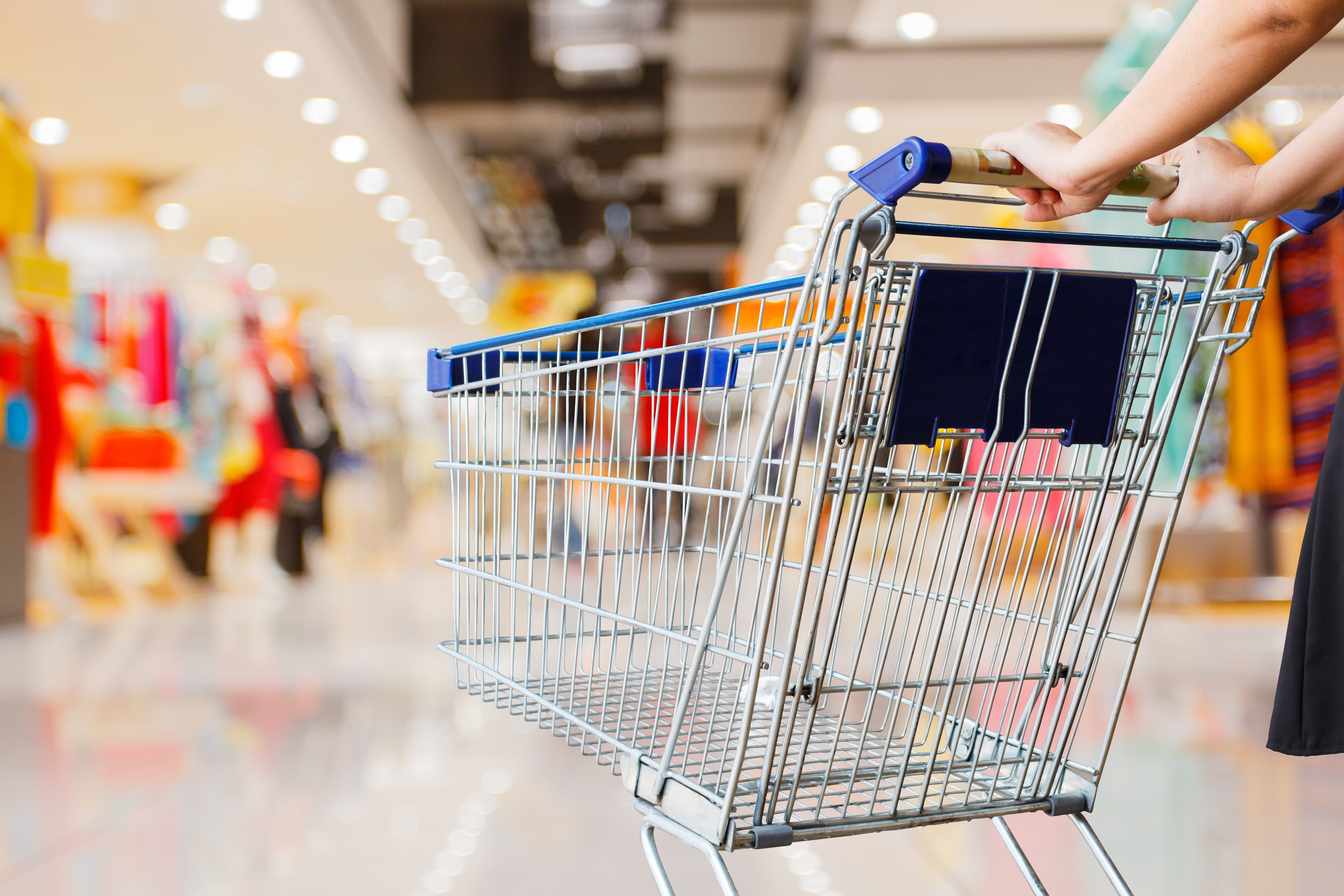 Grocery store shopping cart | Photo: Shutterstock