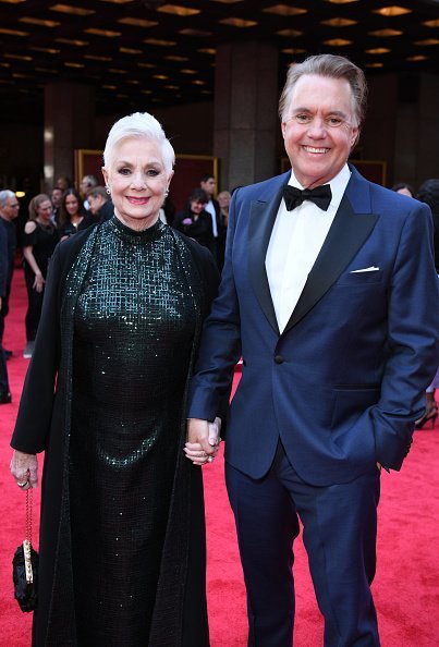 Shirley Jones and Shaun Cassidy attend the 73rd Annual Tony Awards at Radio City Music Hall on June 09, 2019, in New York City. | Source: Getty Images.