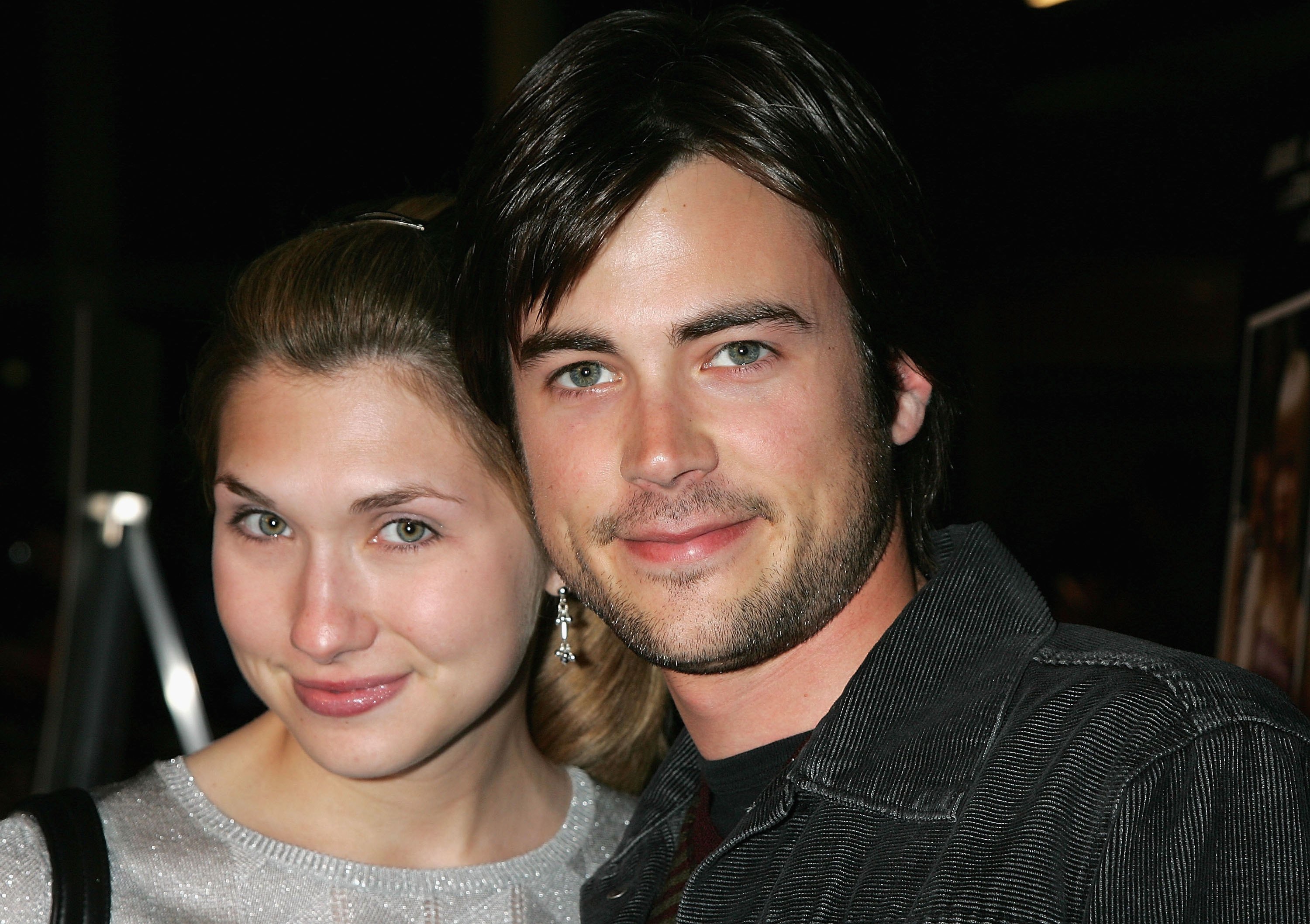 Matt Long and Lora Chaffins at the premiere of "Standing Still" on April 10, 2006, in Hollywood, California. | Source: Getty Images