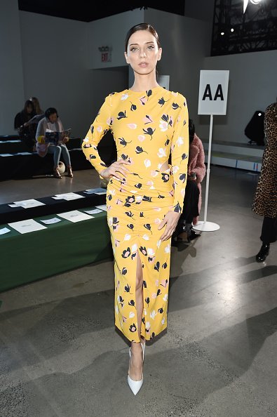 L'actrice Angela Sarafyan assiste à New York.|Photo : Getty Images