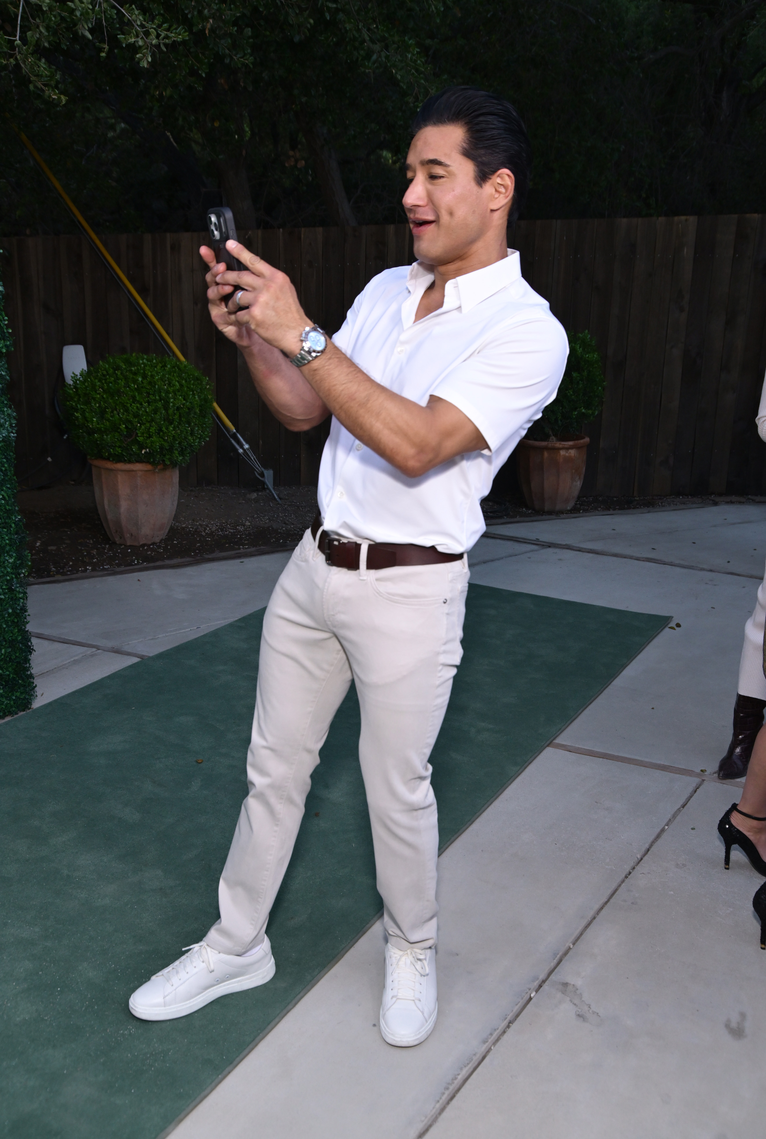 Mario Lopez was among the celebrities reportedly invited to UFC Freedom 250 but did not attend the event. | Source: Getty Images