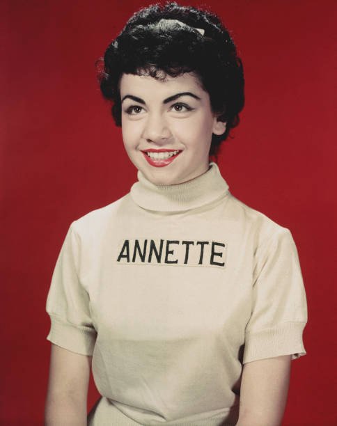 Annette Funicello potrait for the television show 'The Mickey Mouse Club,' circa 1955.  | Source: Getty Images