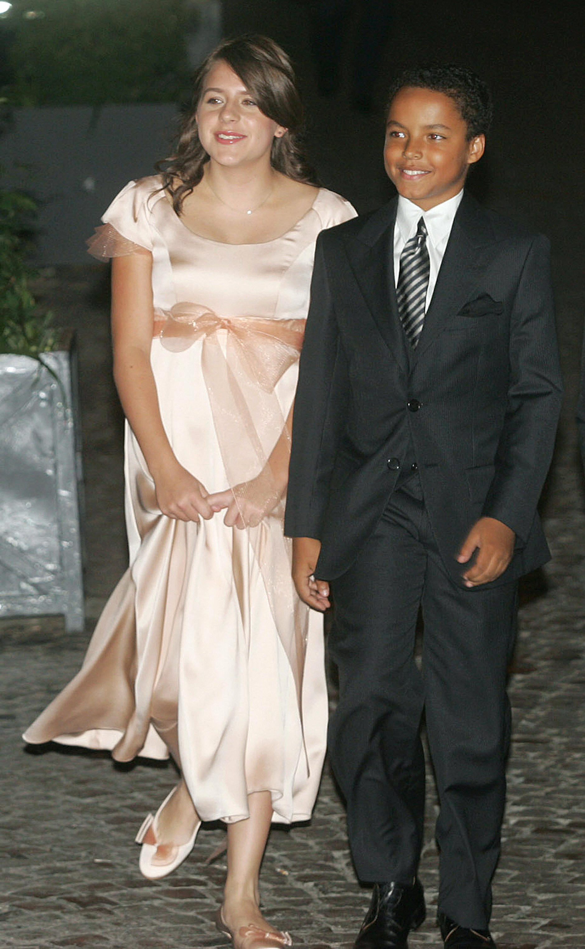 Isabella and Connor Cruise in Rome in 2006 | Source: Getty Images