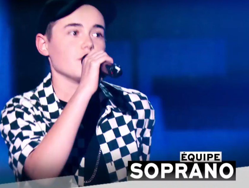 Lilou qui a rejoint l'équipe de Soprano. l Source : TF1 Replay