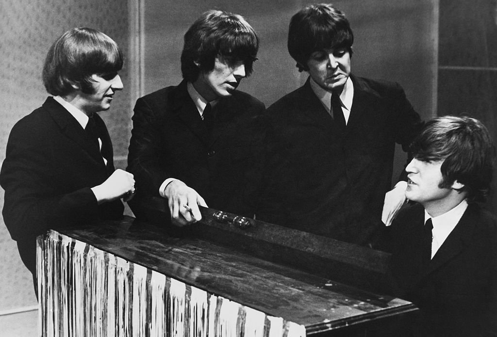 The Beatles In Tv Studios At Manchester In England During Sixties | Photo: Getty Images