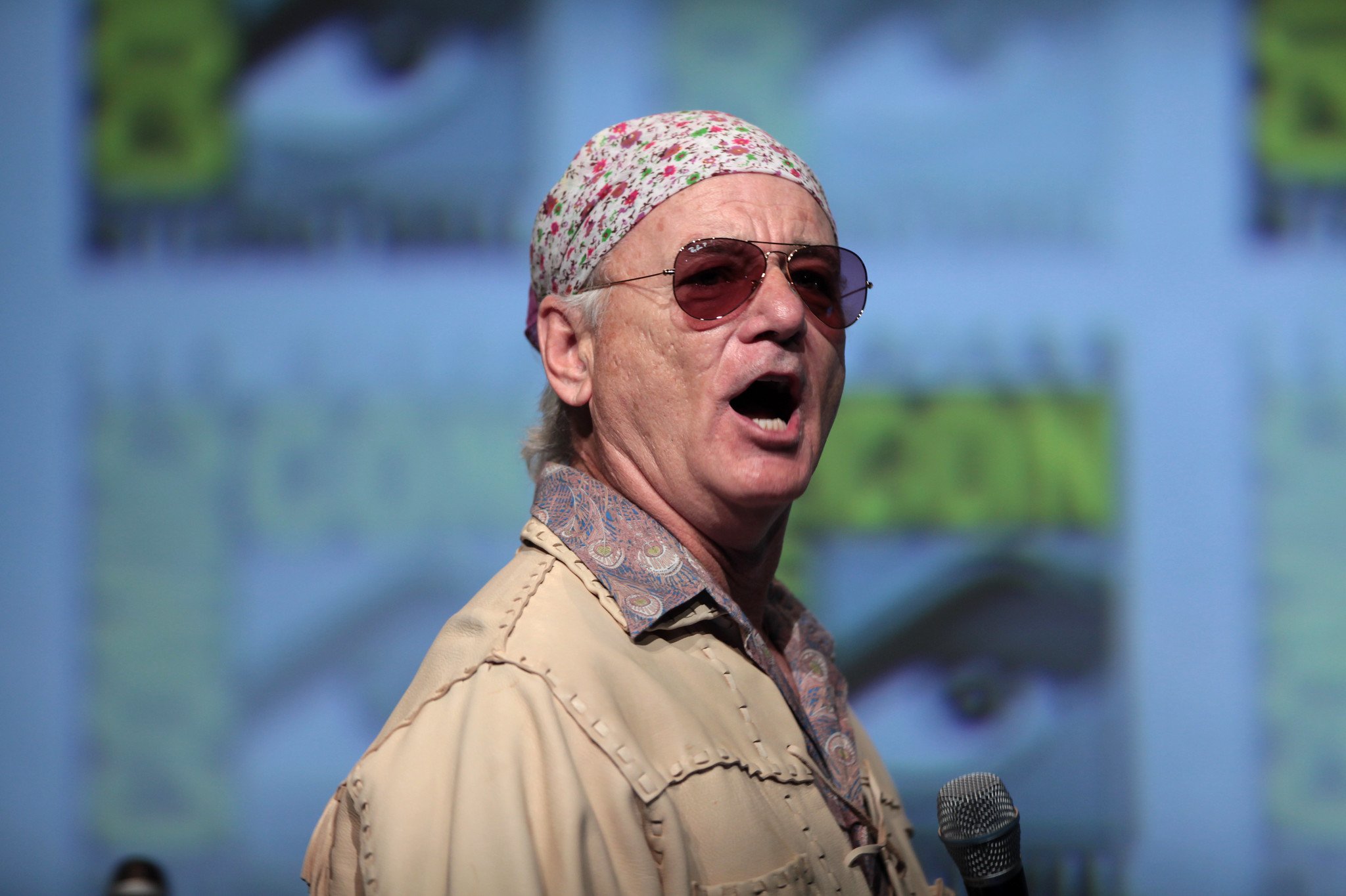 Bill Murray en el Comic Con Internacional de San Diego, el 9 de julio de 2015 en San Diego, California. | Foto: Gage Skidmore/Flickr Bill Murray en el Comic Con Internacional de San Diego, el 9 de julio de 2015 en San Diego, California. | Foto: Gage Skidmore/Flickr