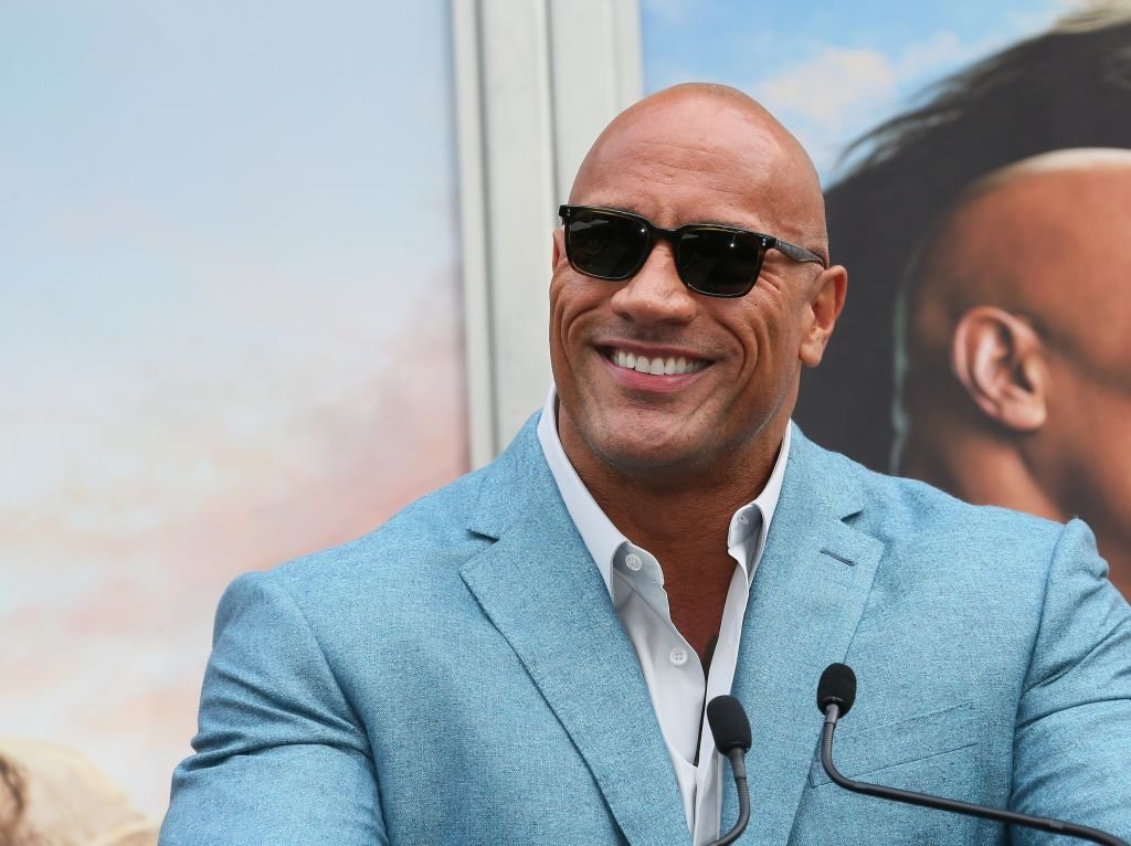 Dwayne Johnson attends a Hand and Footprint ceremony honoring Kevin Hart at the TCL Chinese Theatre IMAX | Photo: Getty Images