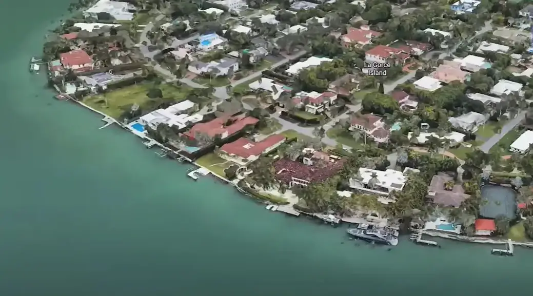 An aerial view of Biscayne Bay in Miami Beach, Florida | Source: YouTube/ALLABOUT