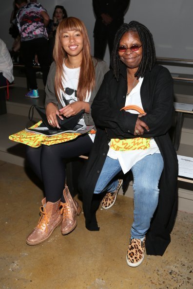 Whoopi Goldberg and her grand daughter attended Jeremy Scott's fashion show during MADE fashion Week Spring 2015 at milk studio on September 10, 2014 in New York City | Photo: Getty Images