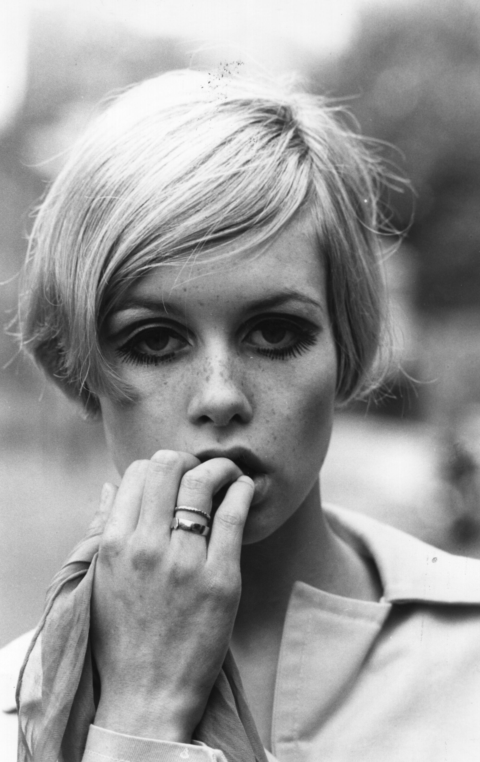 Portrait of the model in 1966. | Source: Getty Images